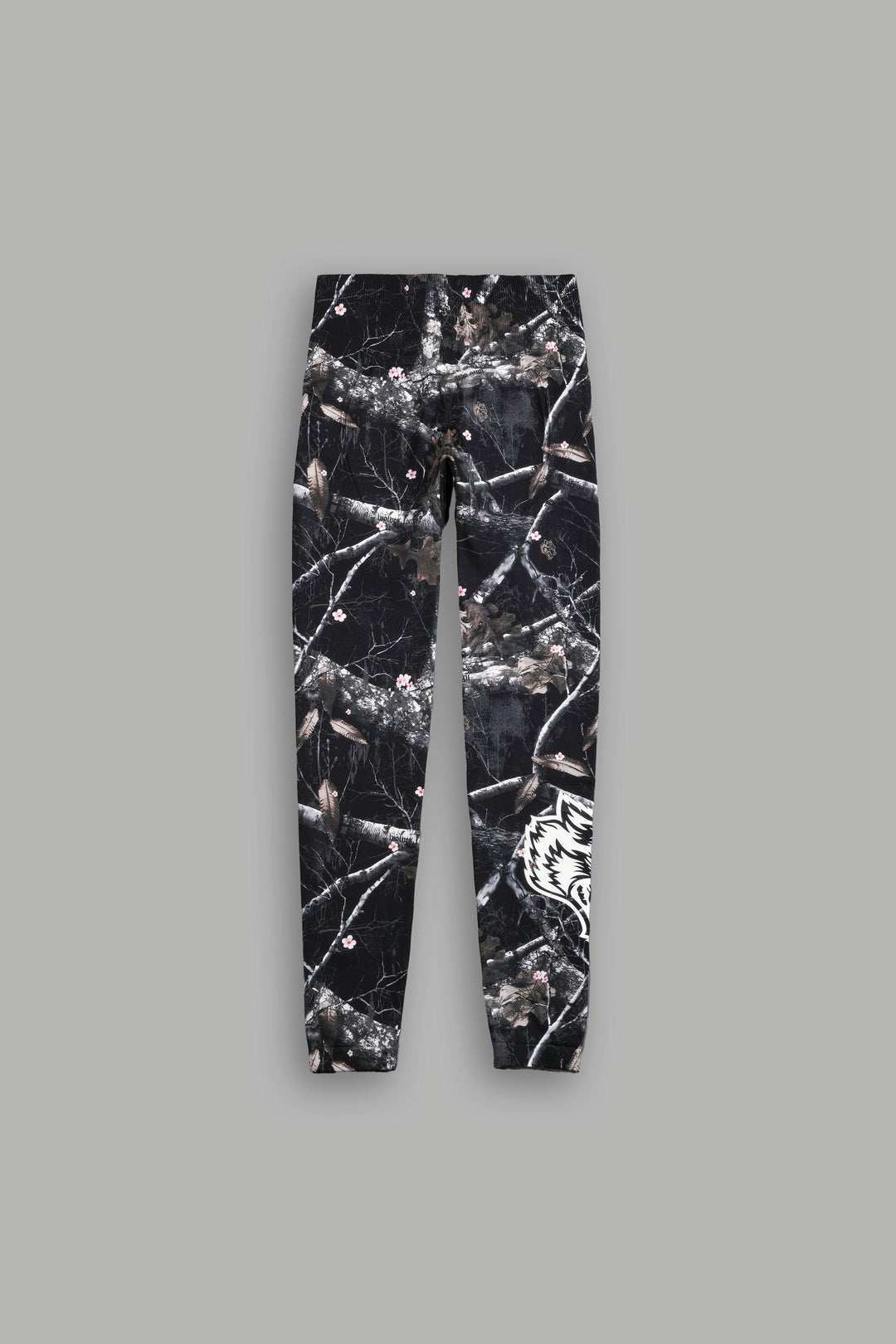 Big Wolf "Everson Seamless" Huxley Scrunch Leggings in Darc Blossom Woodland Camo
