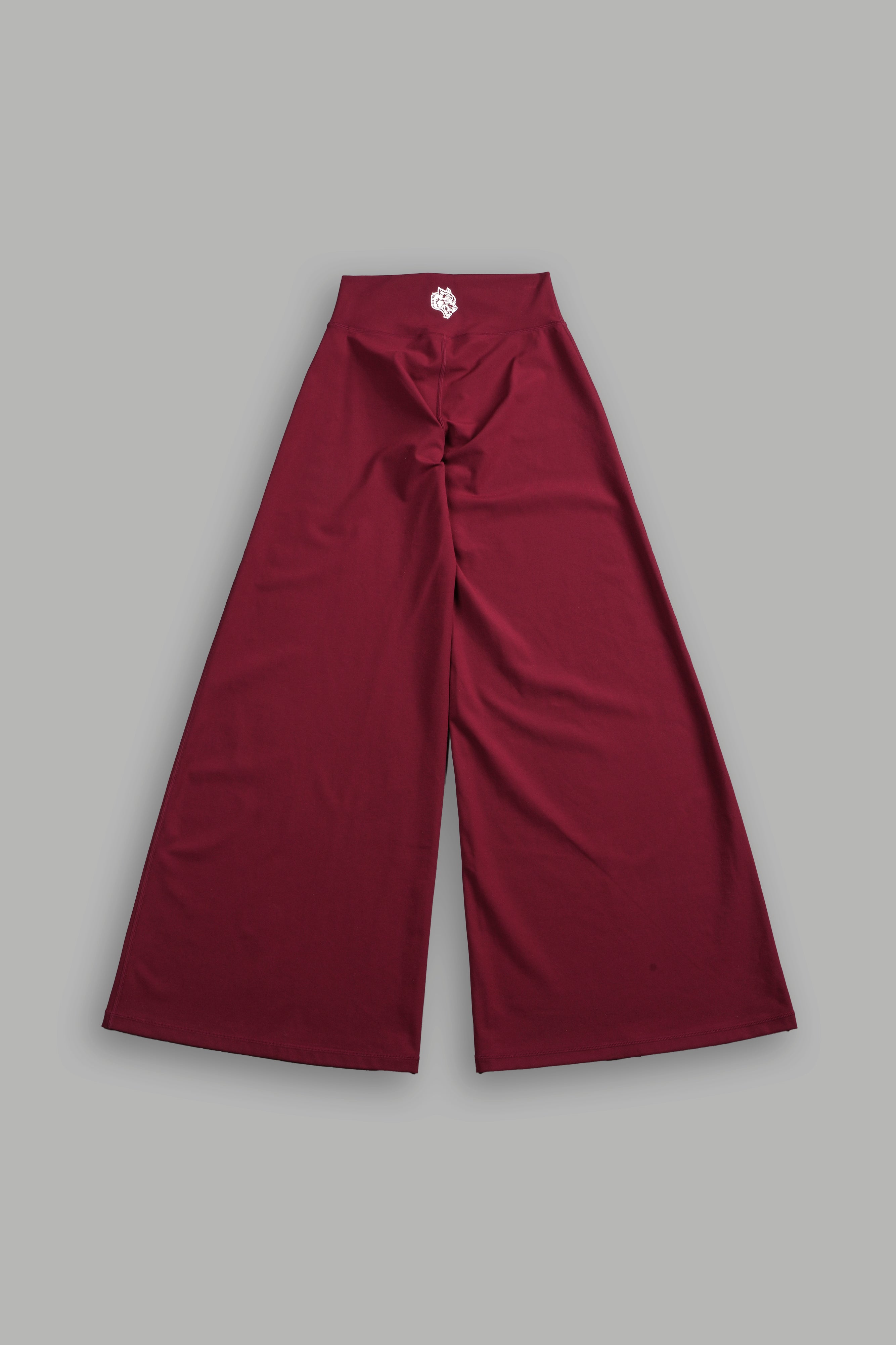 Wolf Wide Leg Energy Pants in Velvet