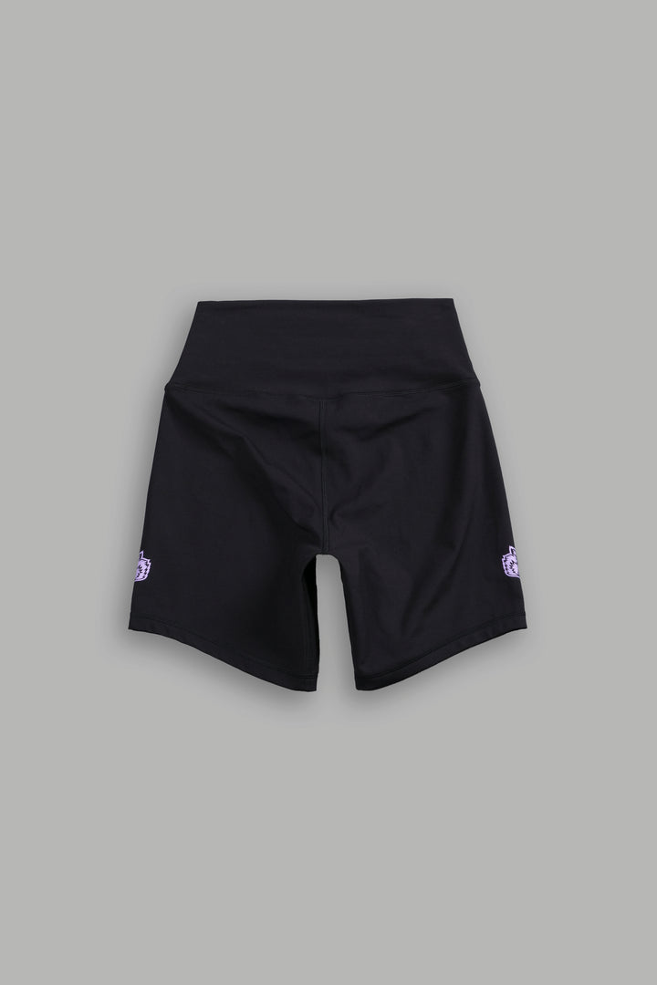 Wolves Forever "Energy" Training Shorts in Black/Purple