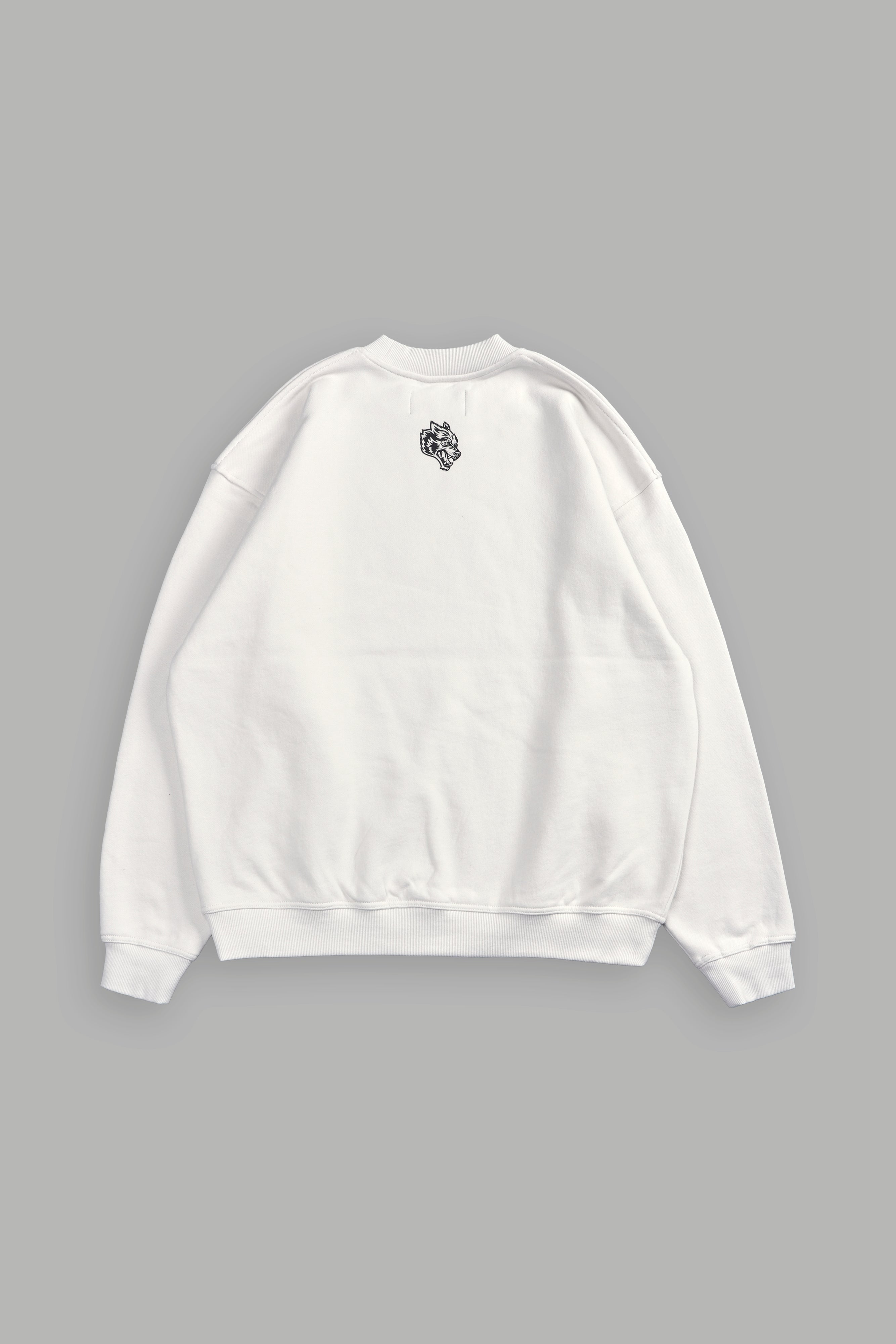 Wolves Pyramid London Crewneck in Stone