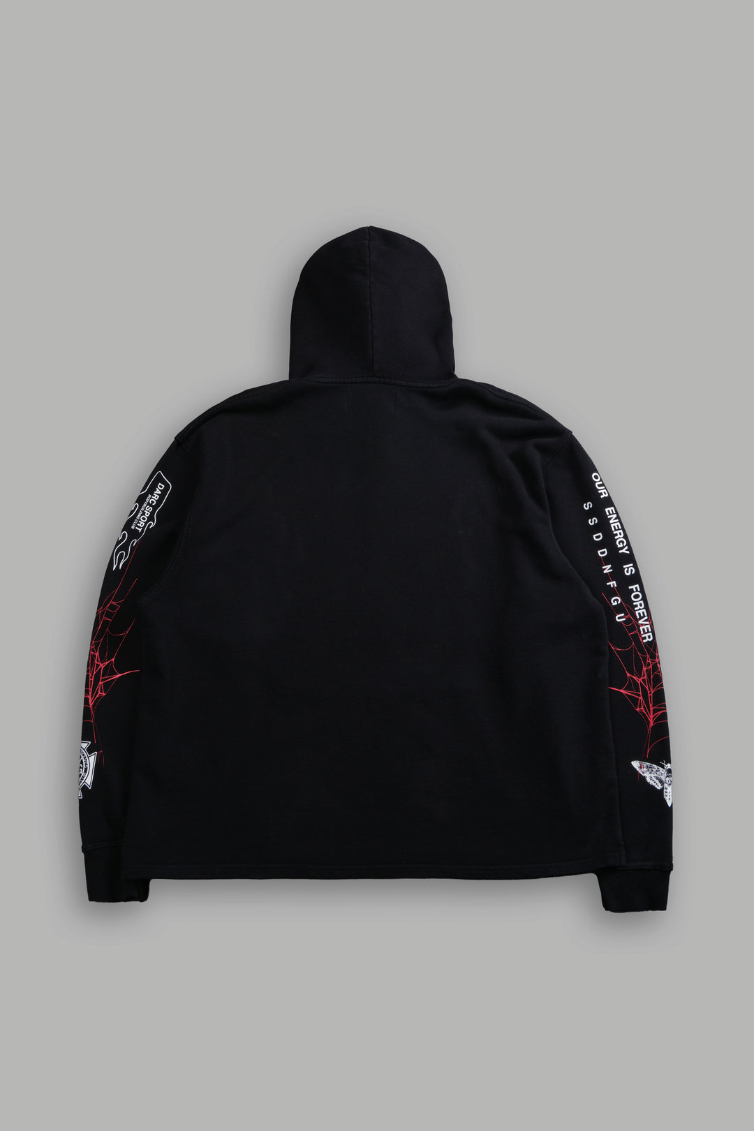 Blood Thirsty Webs "Moaty" Hoodie in Black