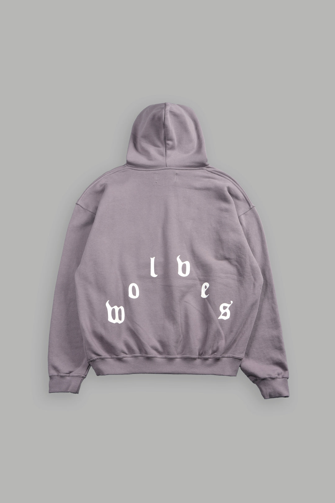 Dama De Las Rosas Bishop Hoodie In Pale Gray