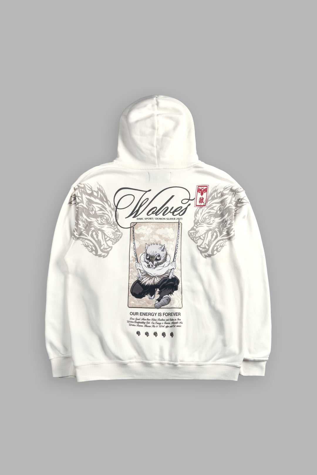 Will of the Beast "Pierce" Hoodie in Cream
