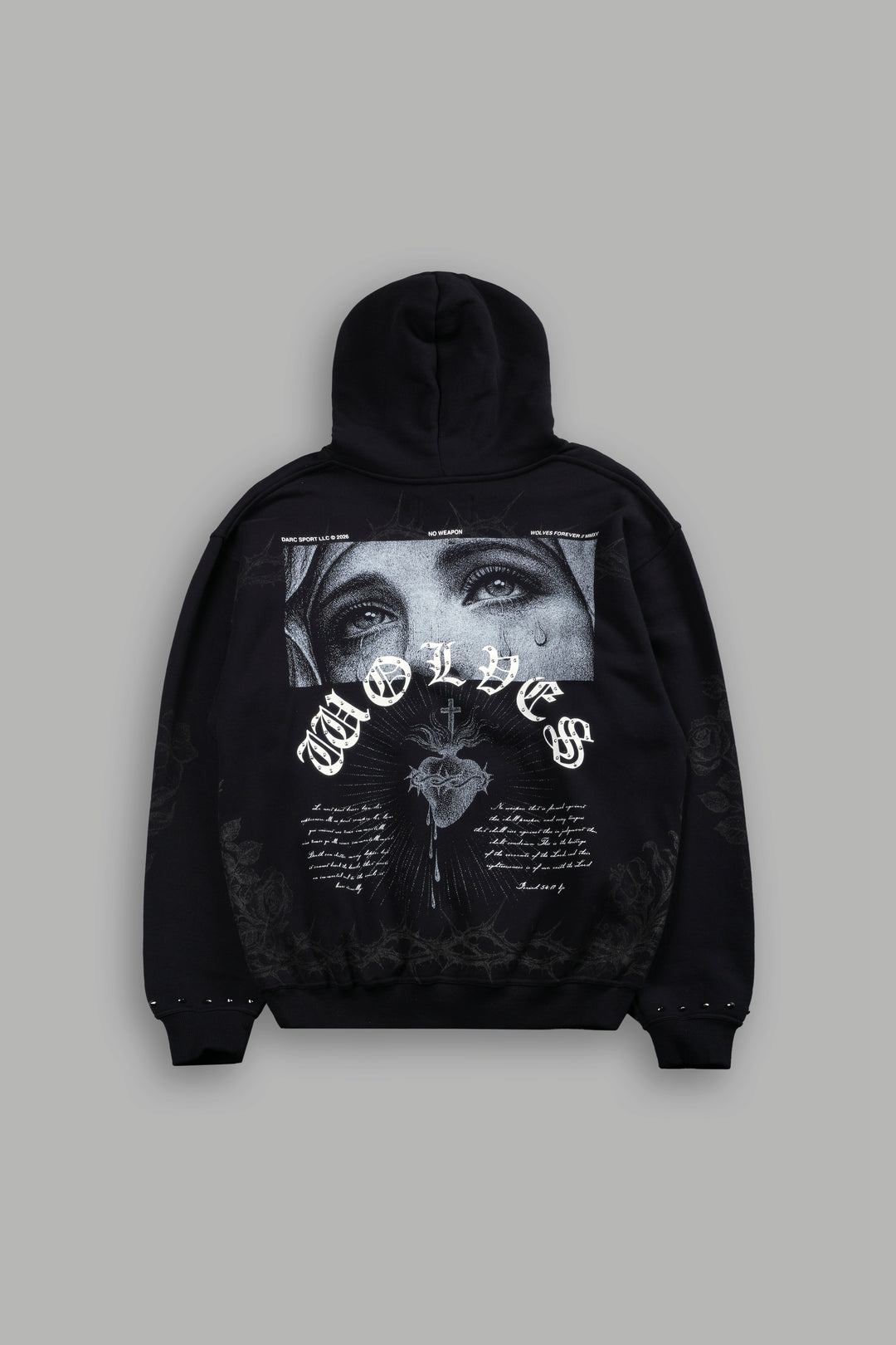 Sanctified "Pierce" Hoodie in Black