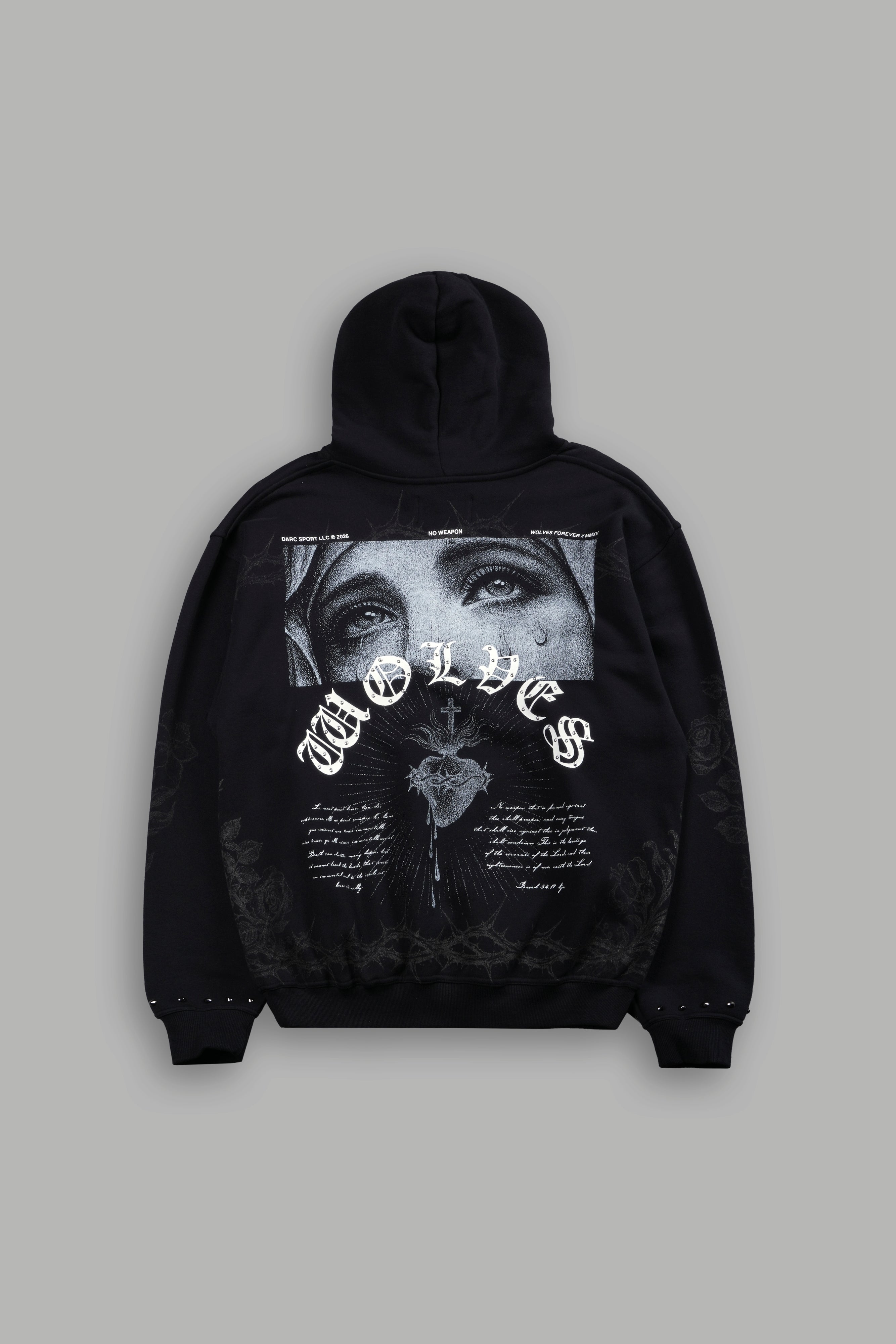 Sanctified "Pierce" Hoodie in Black