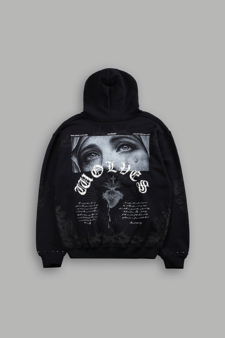 Sanctified "Pierce" Hoodie in Black