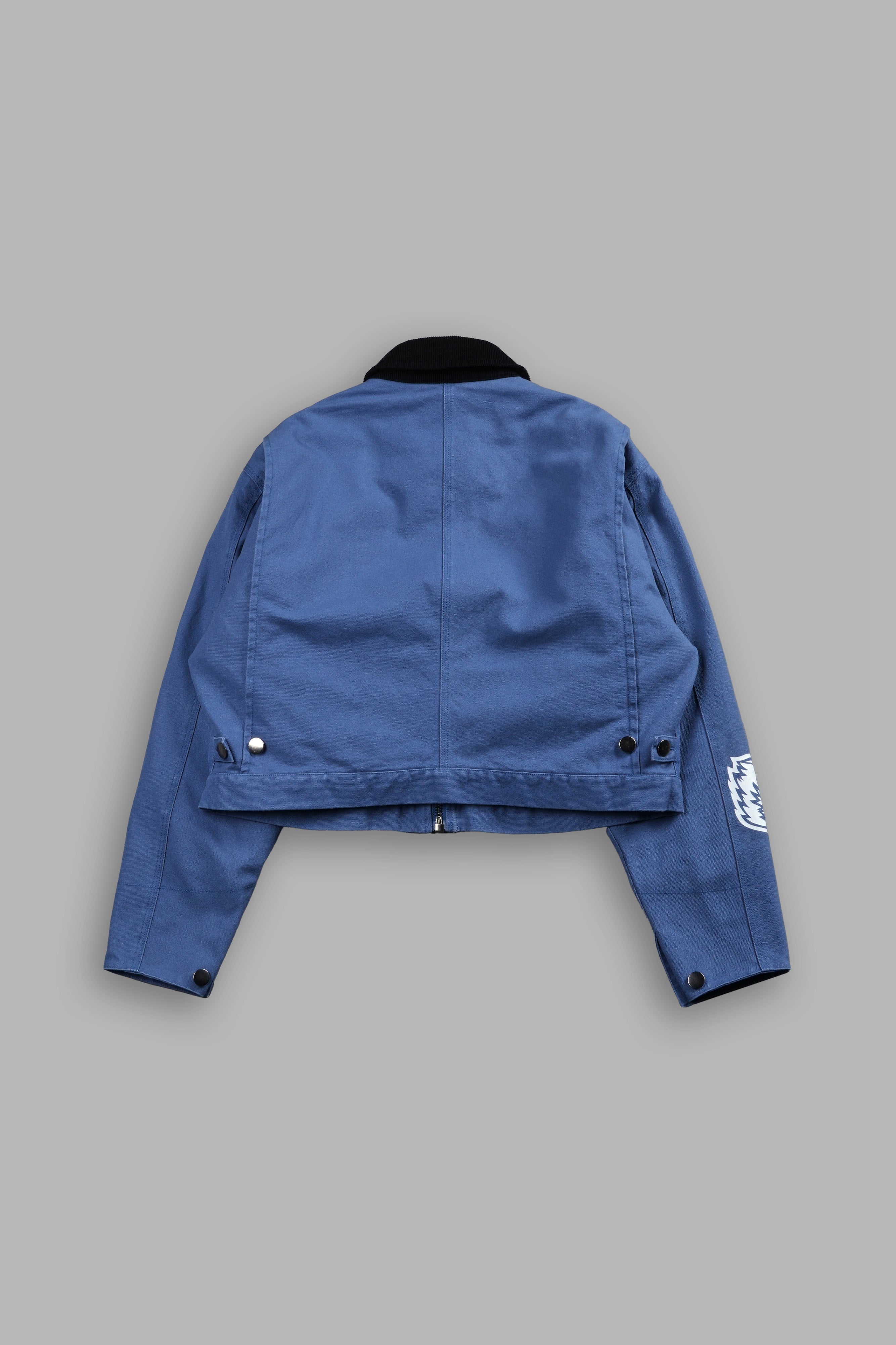 Her Grit Wayland Cropped Jacket in Denim