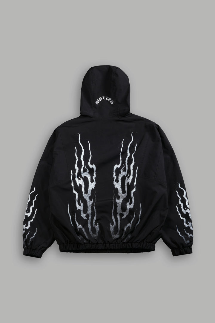 Darc Infernal Brolic Unisex Track Jacket in Black