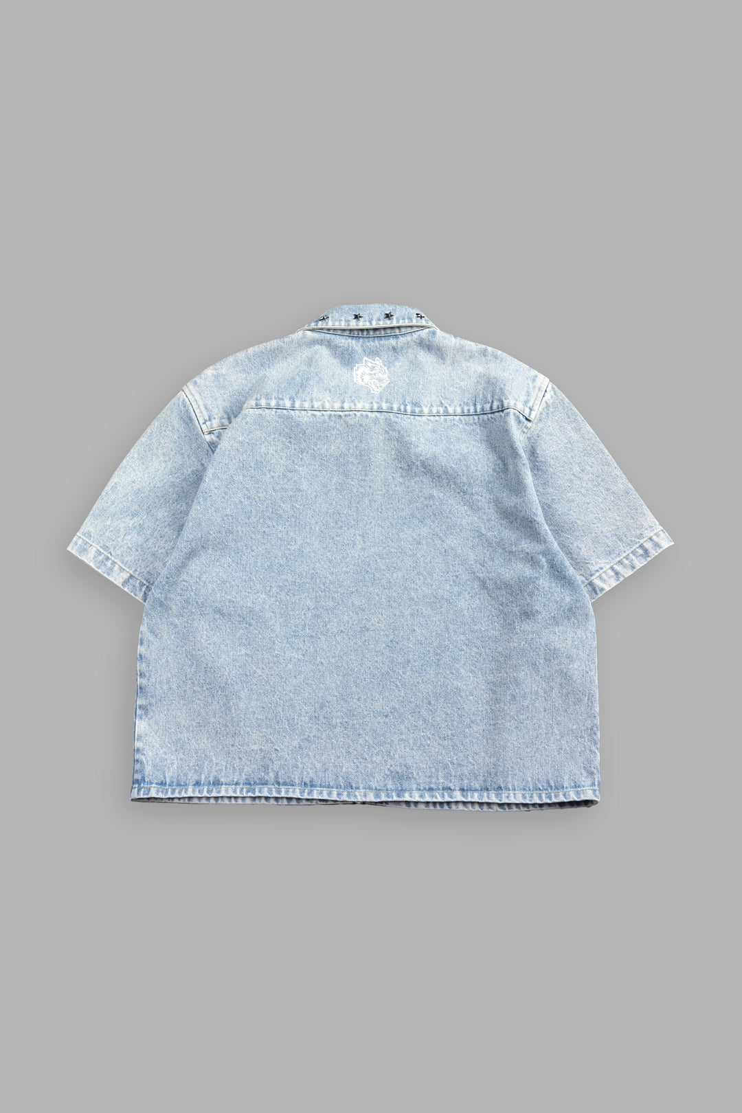 Hesh Rose Denim Vince Shirt in Light Wash