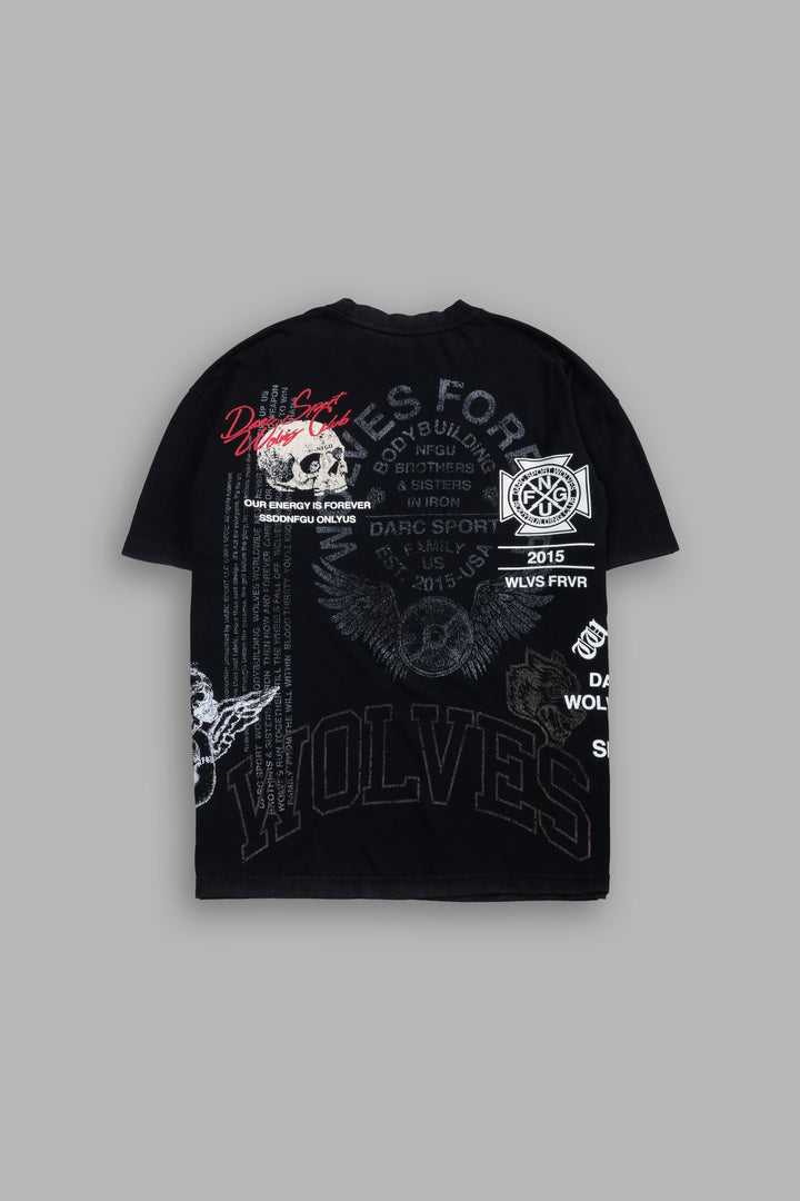 Fearless NFGU Premium Oversized Tee in Black