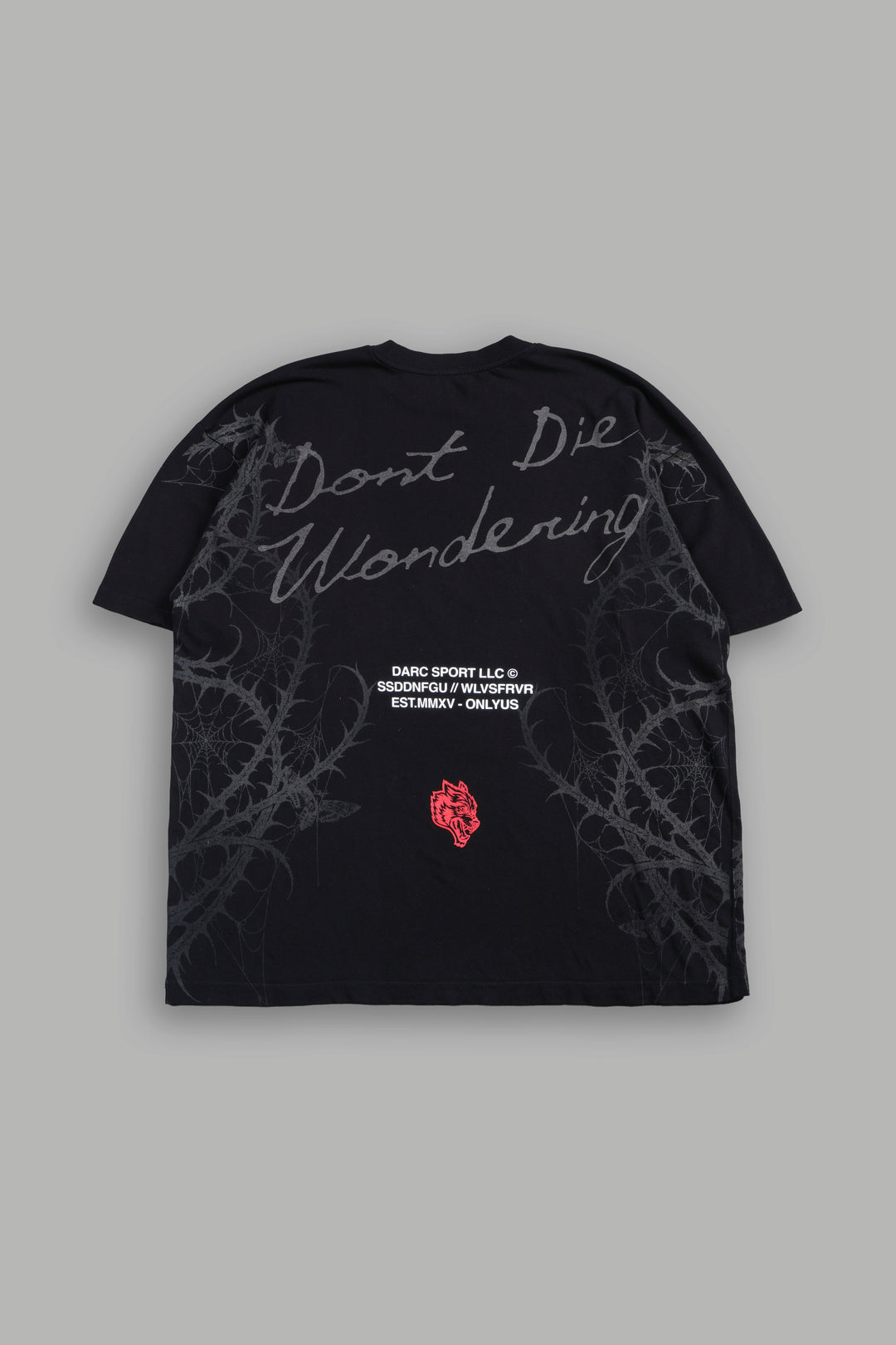 Dont Die Wondering Mystery Tee In Black