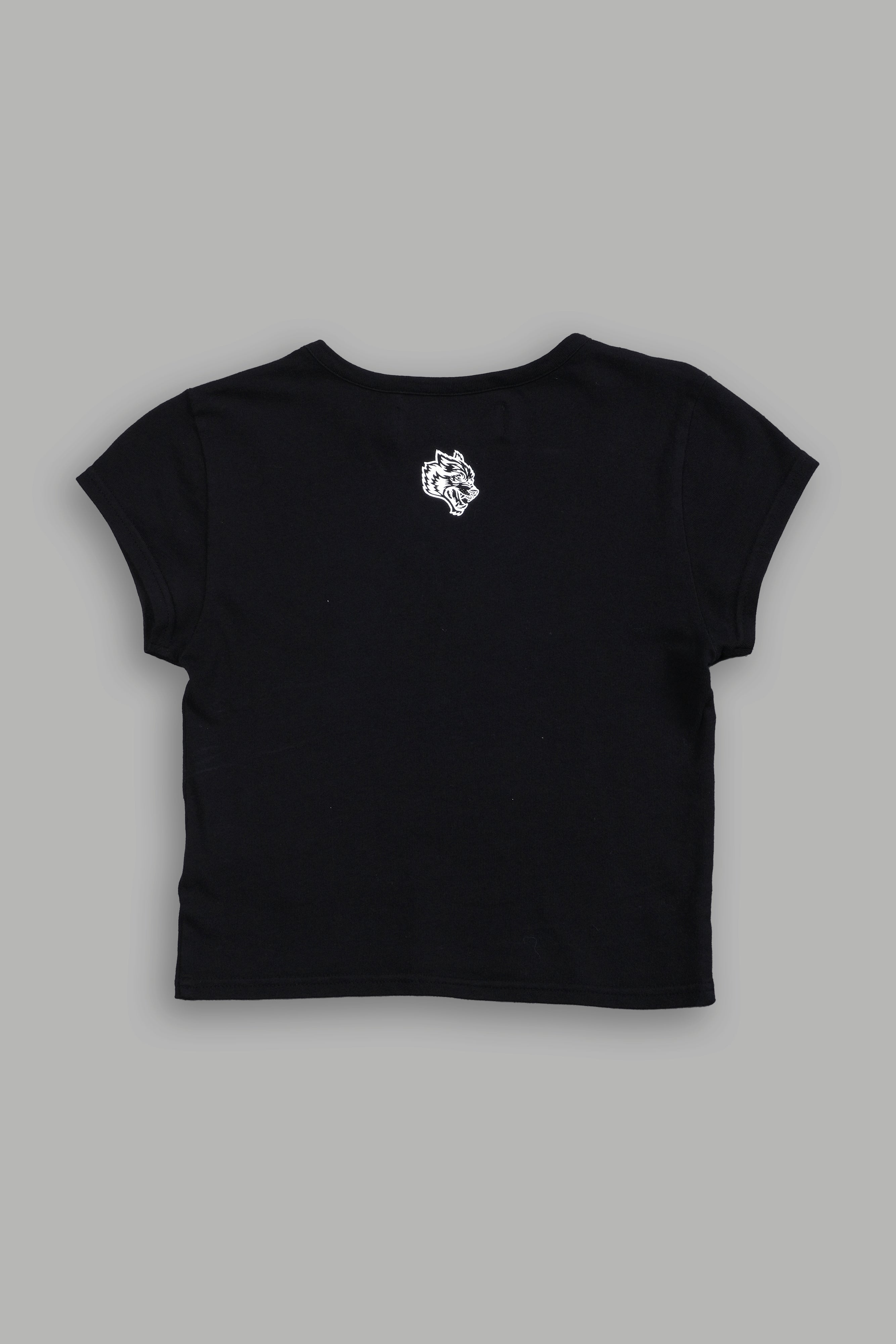 Cherub and the Skull "Baby" Tee in Black