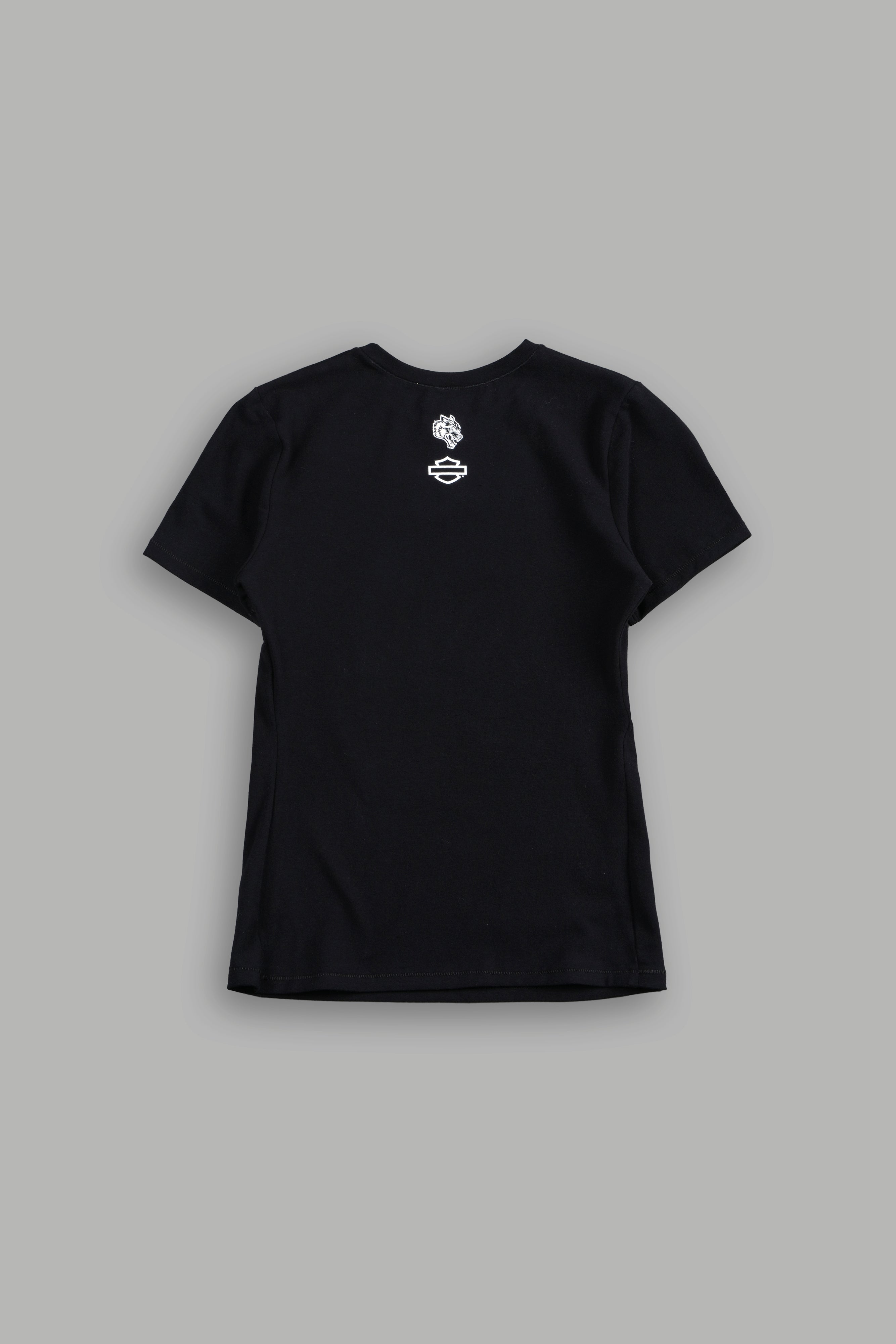 Harley Wolves Eden Ss Tee in Black
