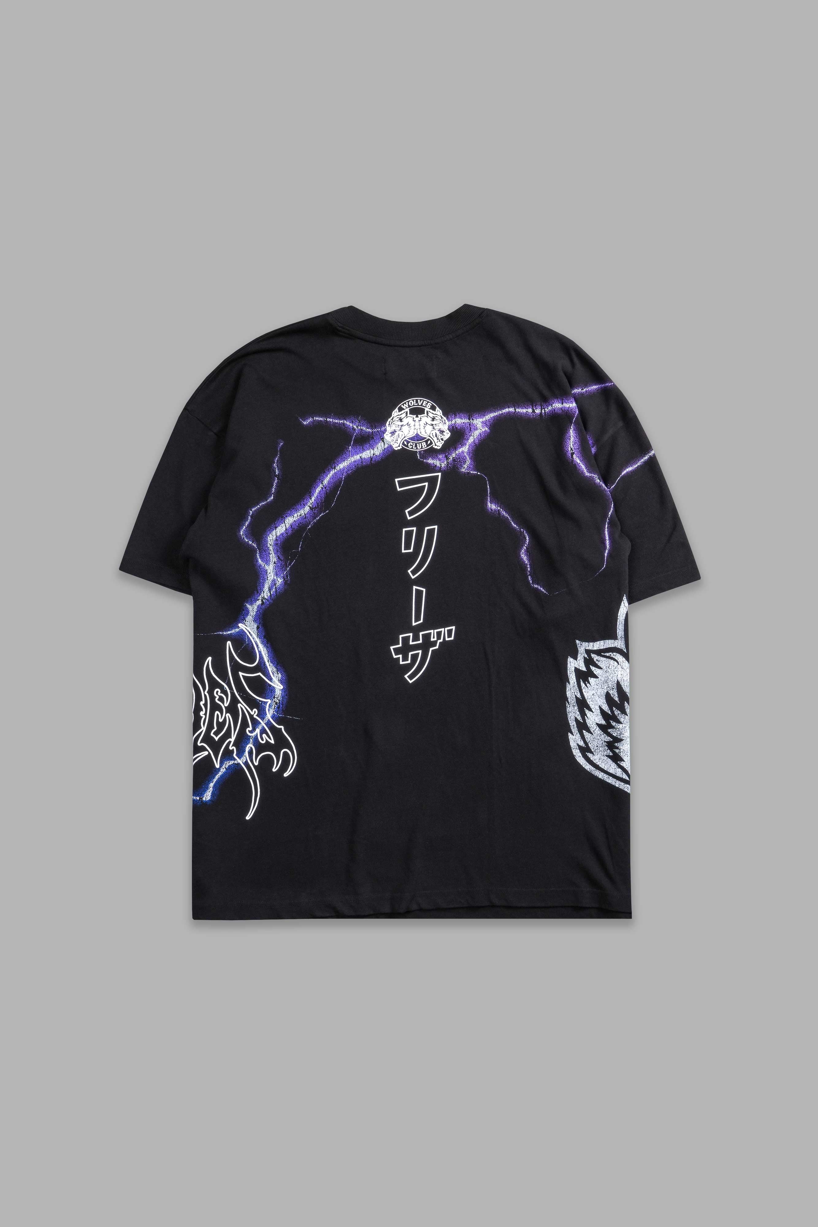 Frieza Energy "Premium" Oversized Tee in Black