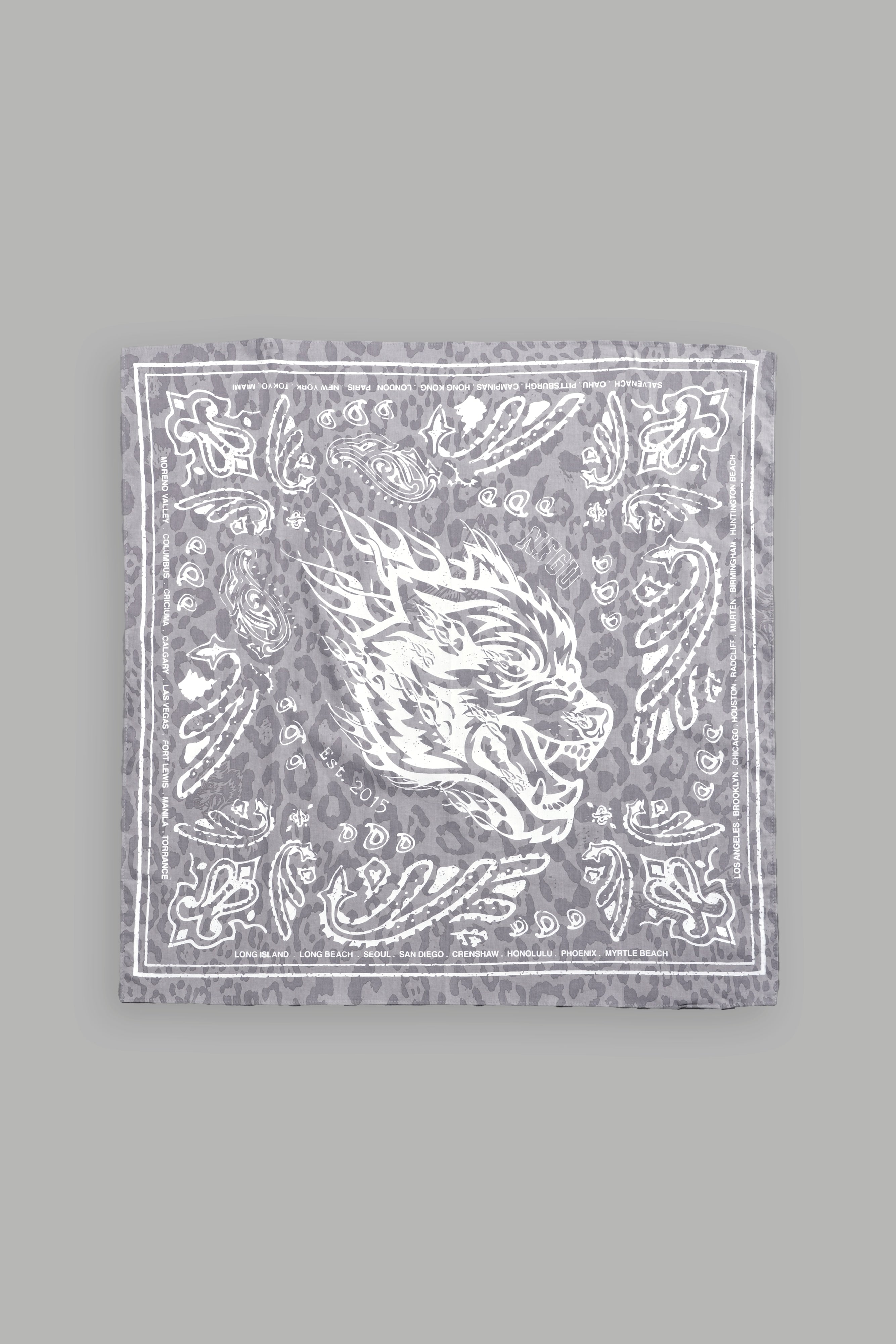 Hell and Back Bandana in Clay Leopard