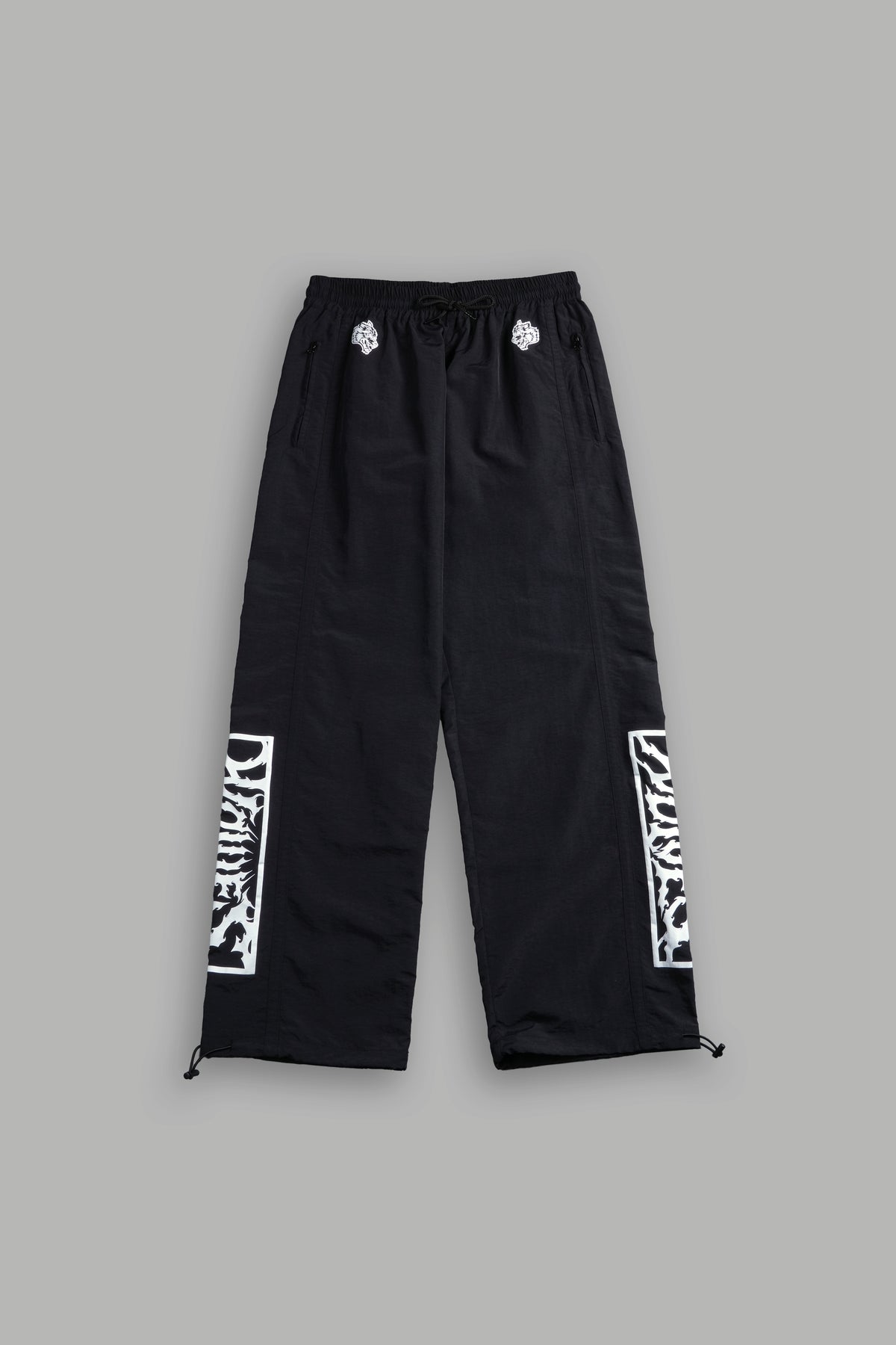 Midnight Wolves Remind Track Pants in Black/Black – DarcSport