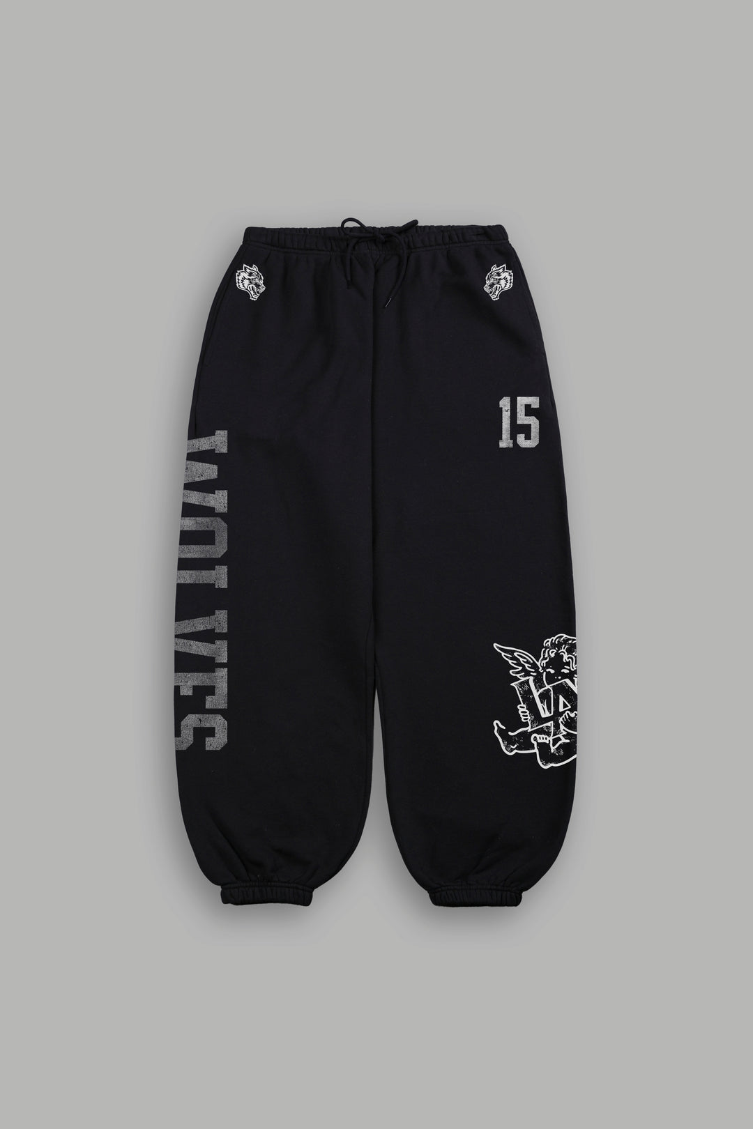 Est Mmxv Lightweight Lounger Sweat Pants in Black
