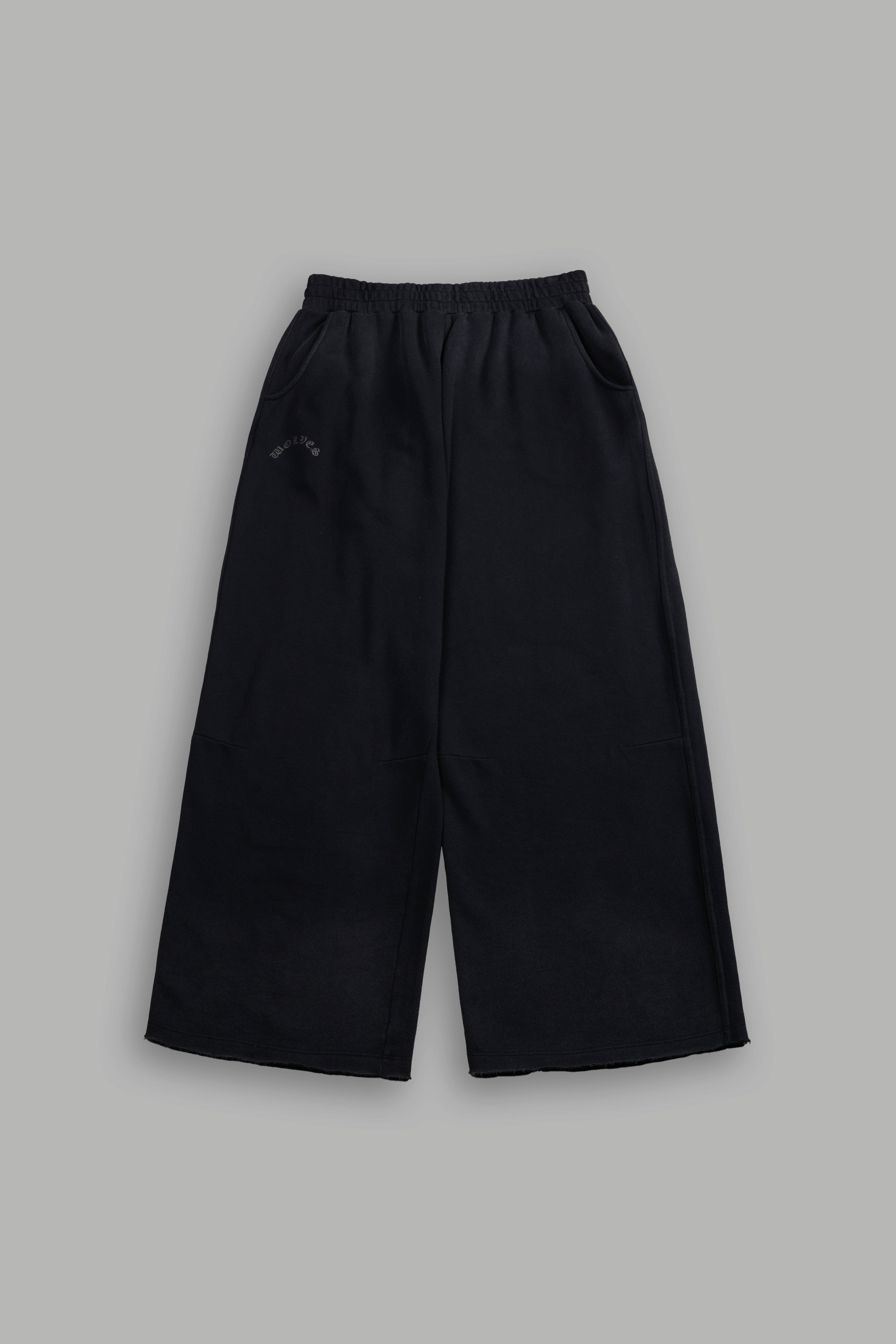 Darc Wandering Moaty Sweat Pants in Black Drift Wash