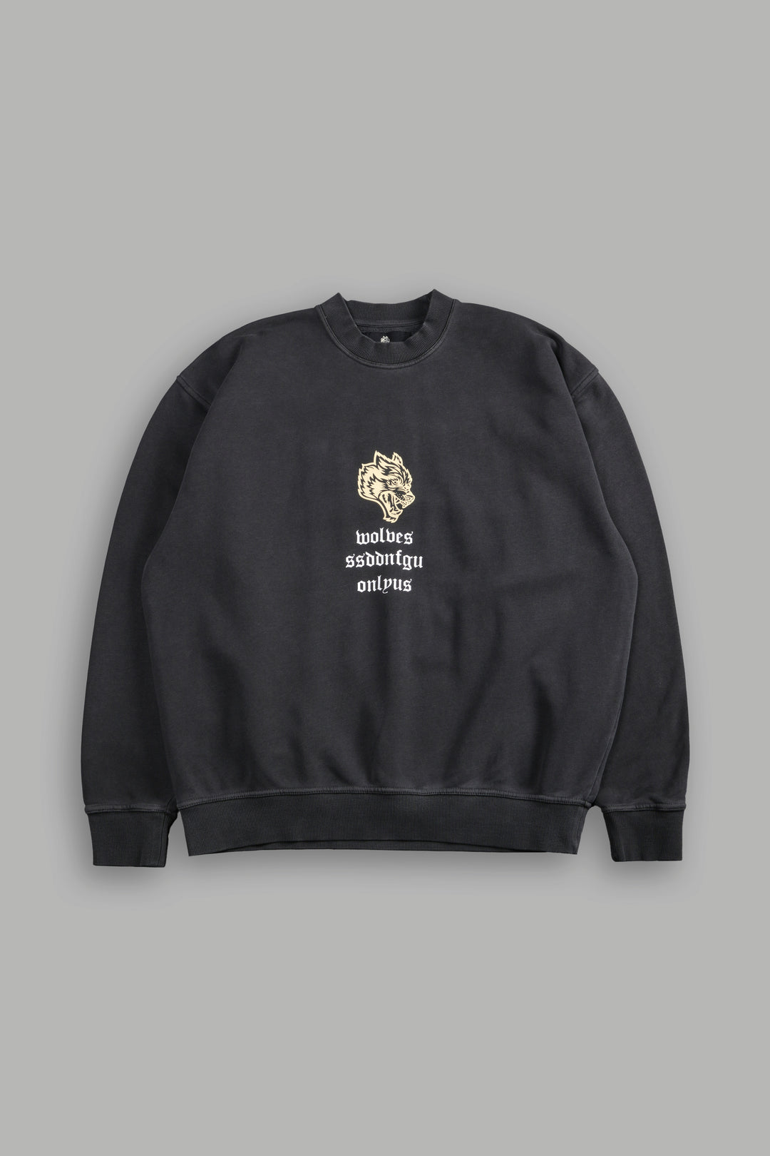 Desert Howl London Crewneck in Wolf Gray