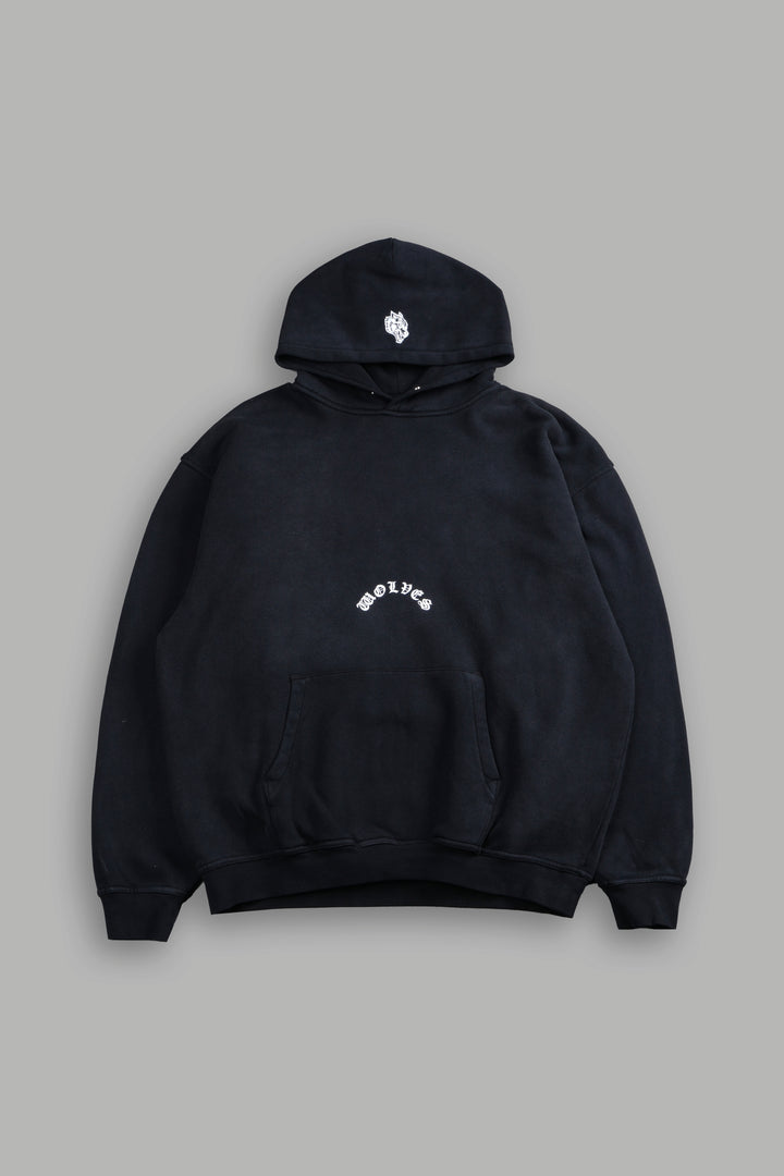 Smile "Pierce" Hoodie in Black
