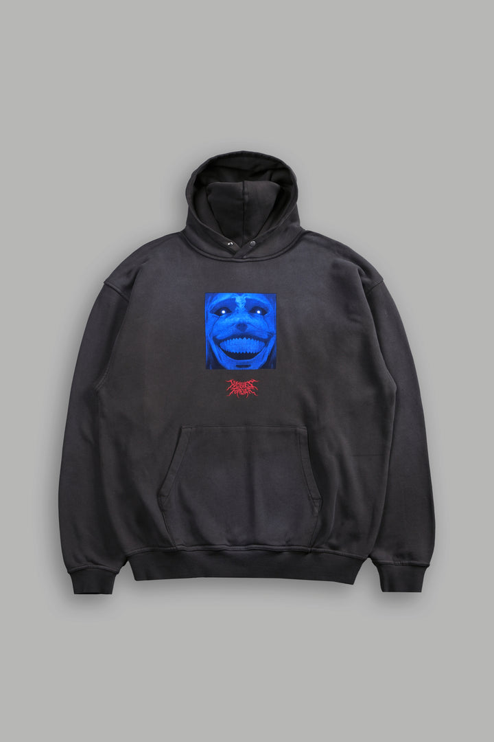 Statue of God "Pierce" Hoodie in Wolf Gray Drift Wash