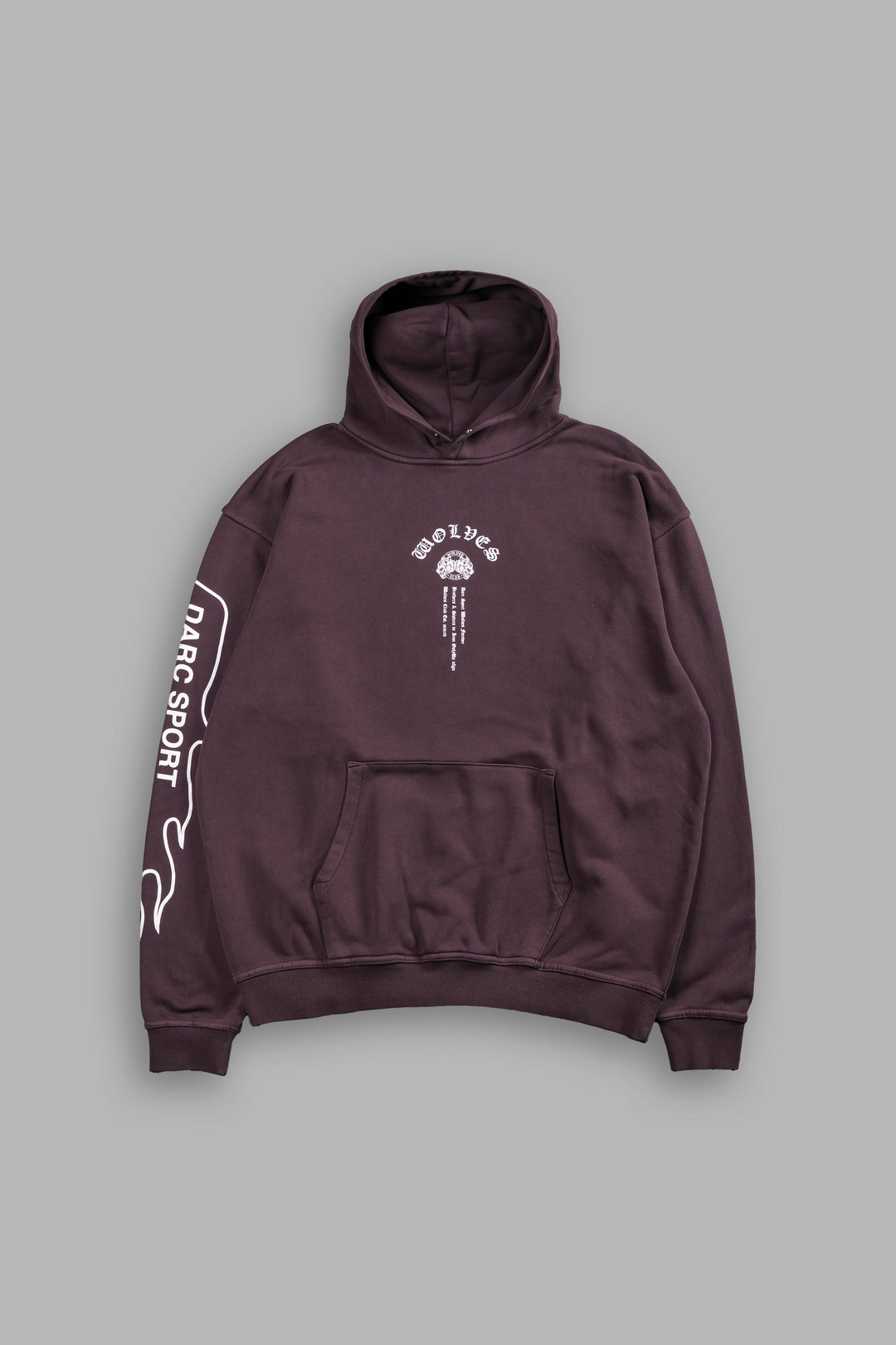 The Hunter "Pierce" Hoodie in Darc Purple