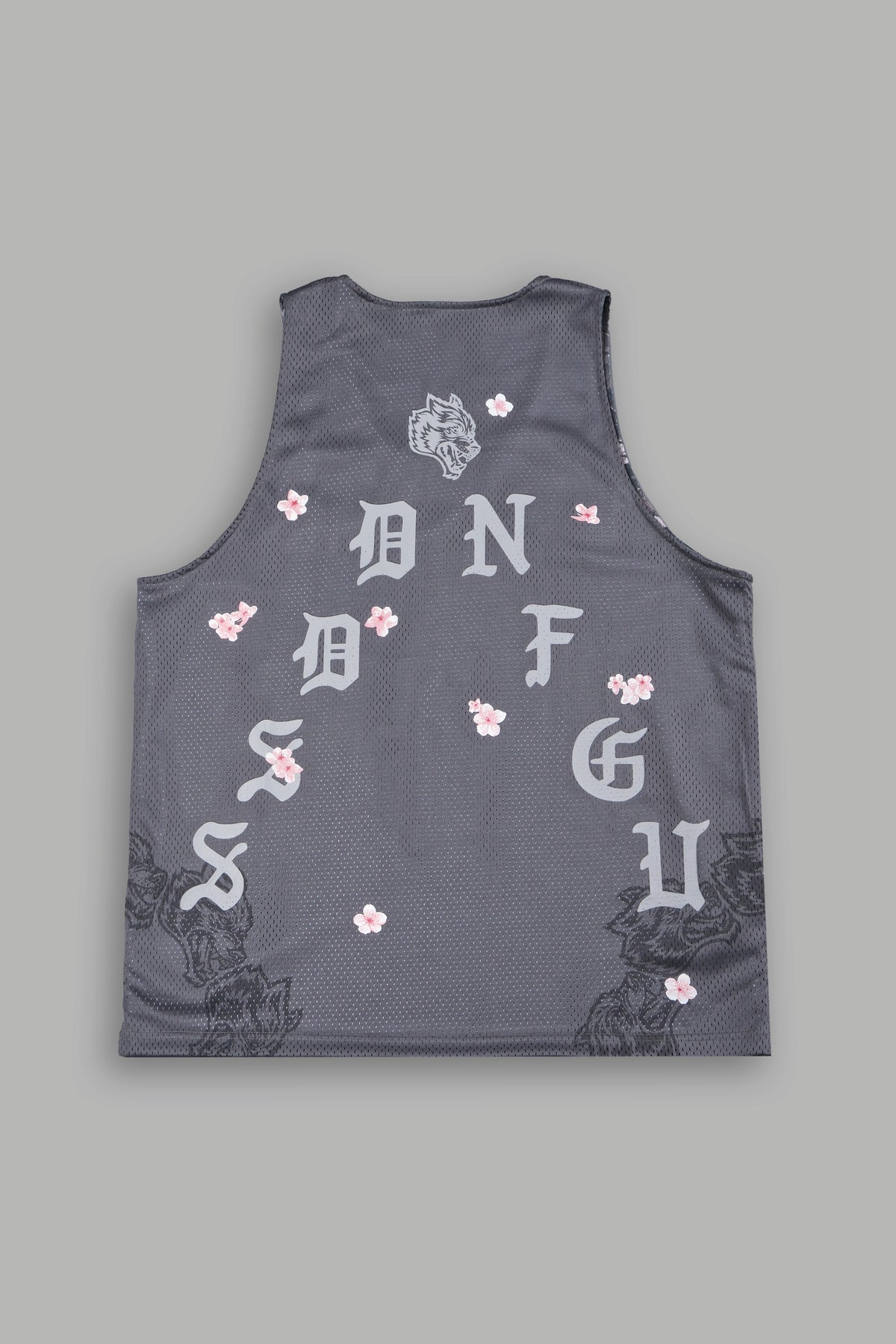 Shadow Blossom Reversible Bball Jersey In Slate Gray / All Of Us Camo