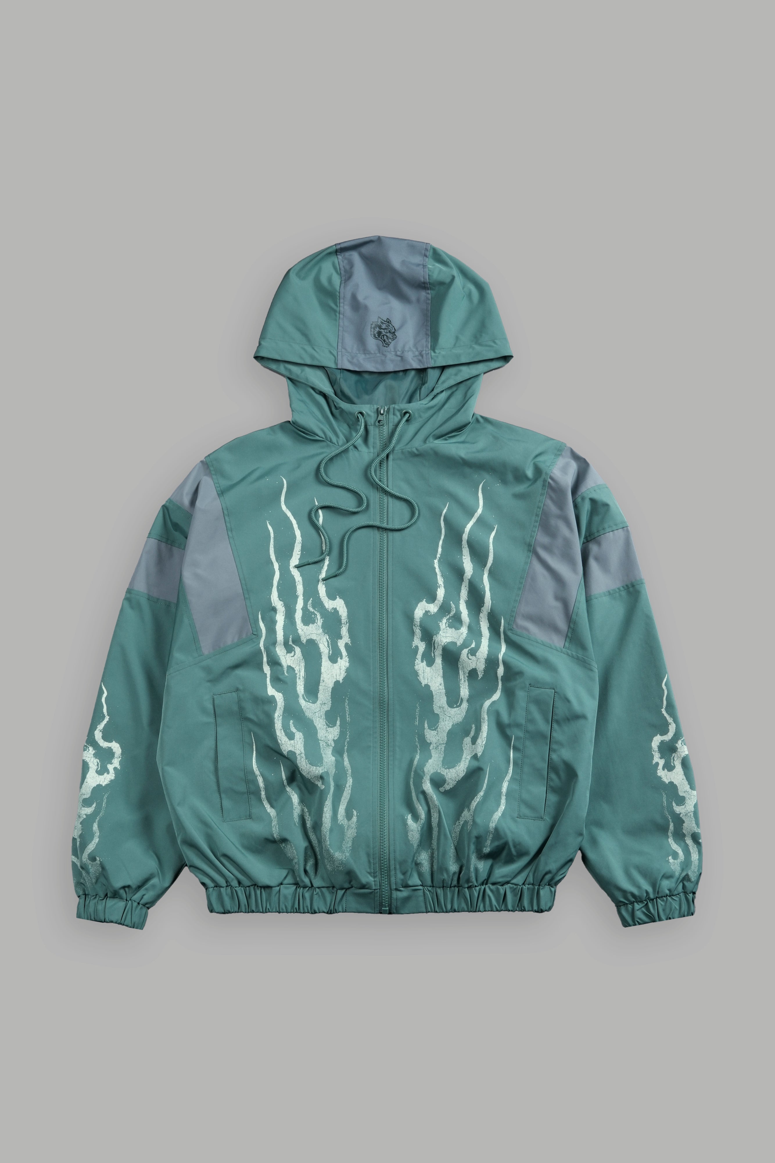 Darc Infernal Brolic Unisex Track Jacket in Norse Green