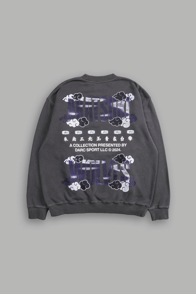 Akatsuki London Crewneck in Wolf Gray – DarcSport