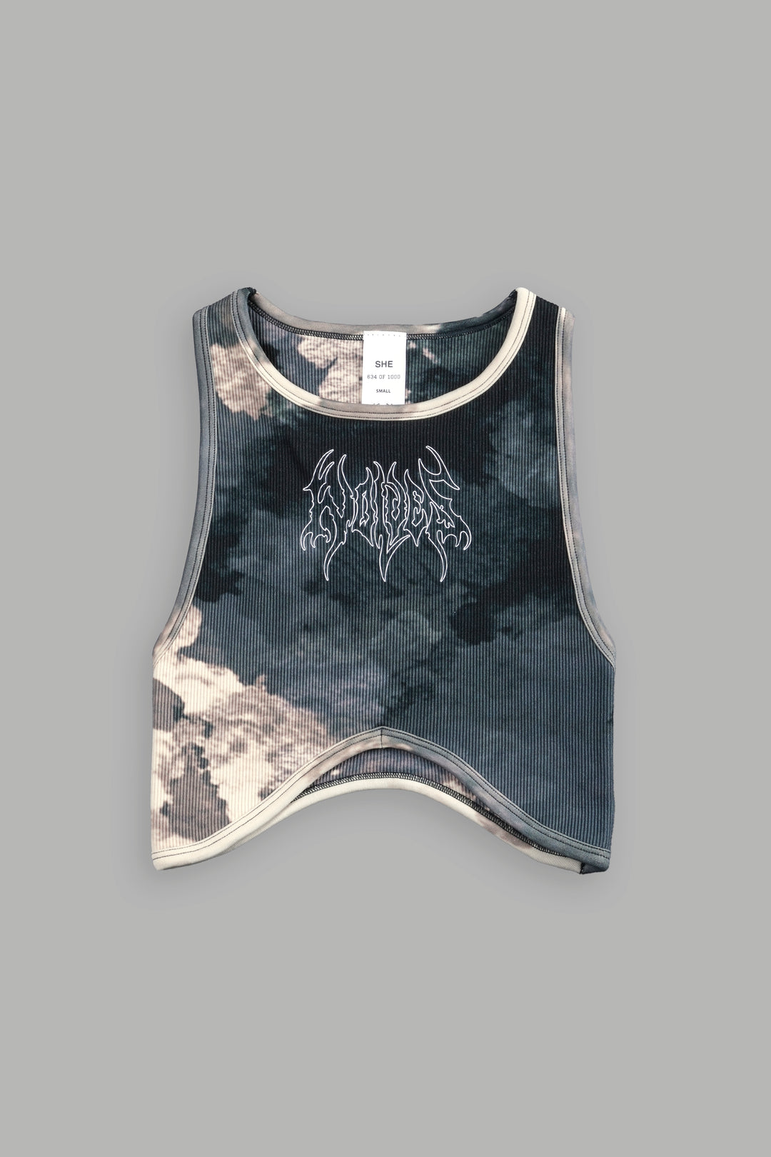 Hesh "Everson Seamless" Curve Tank in Sandstorm Marble Wash