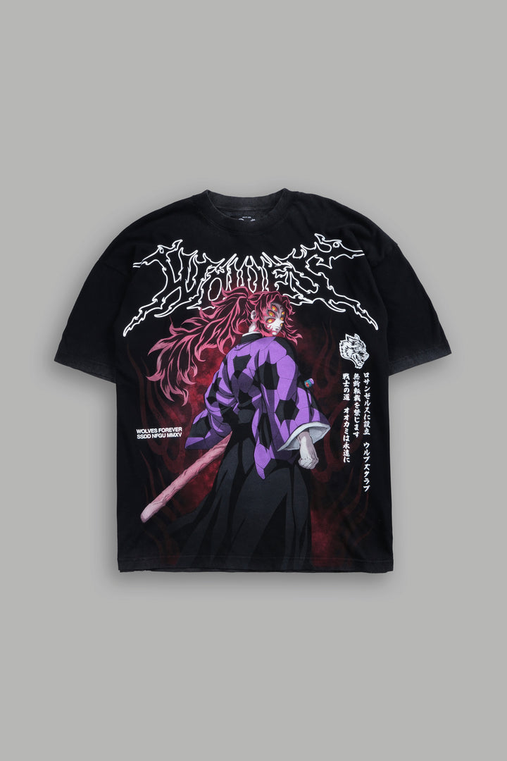 Blood Moon Premium Oversized Tee in Black