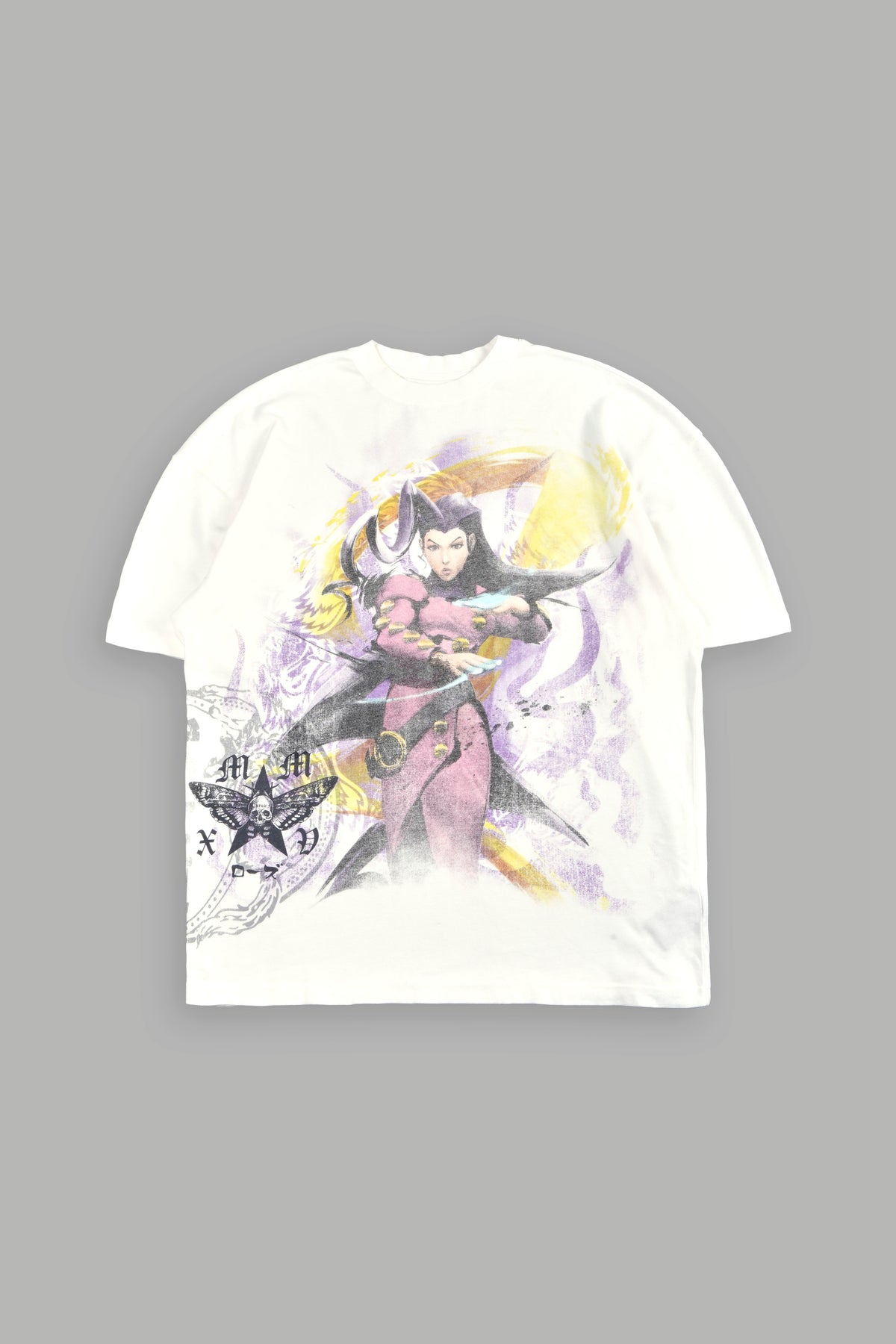 Street Fighter "Side-By-Side" Tee Box Set in Cream