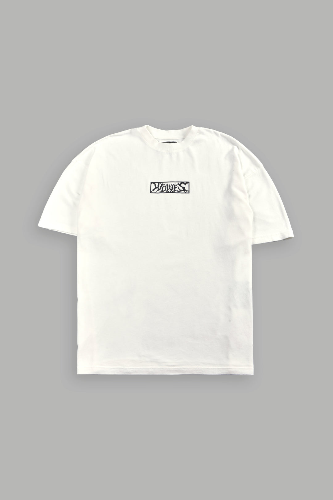 Dark Vigilante 1 Of 500 Premium Oversized Tee in Cream