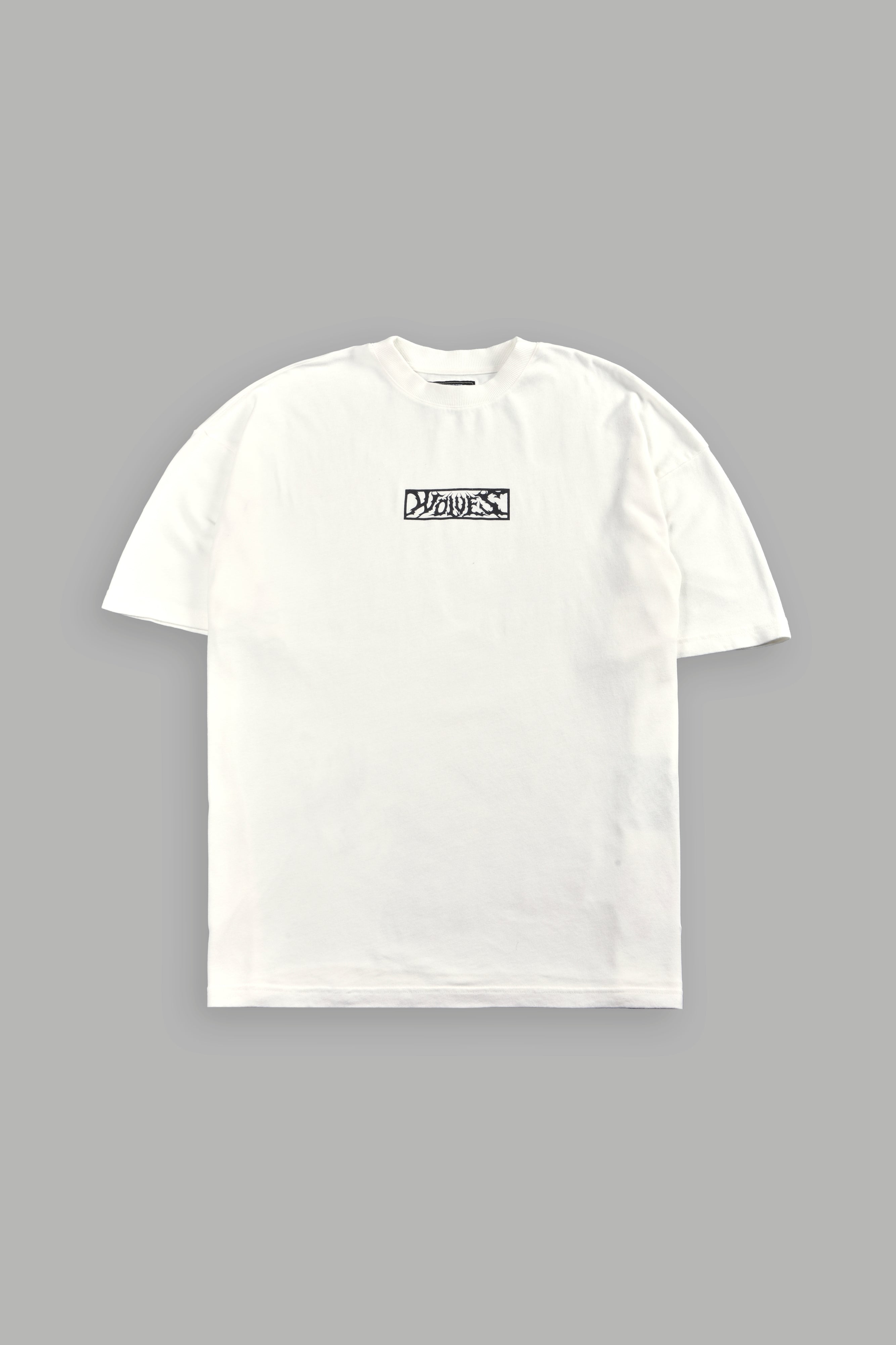 Dark Vigilante 1 Of 500 Premium Oversized Tee in Cream