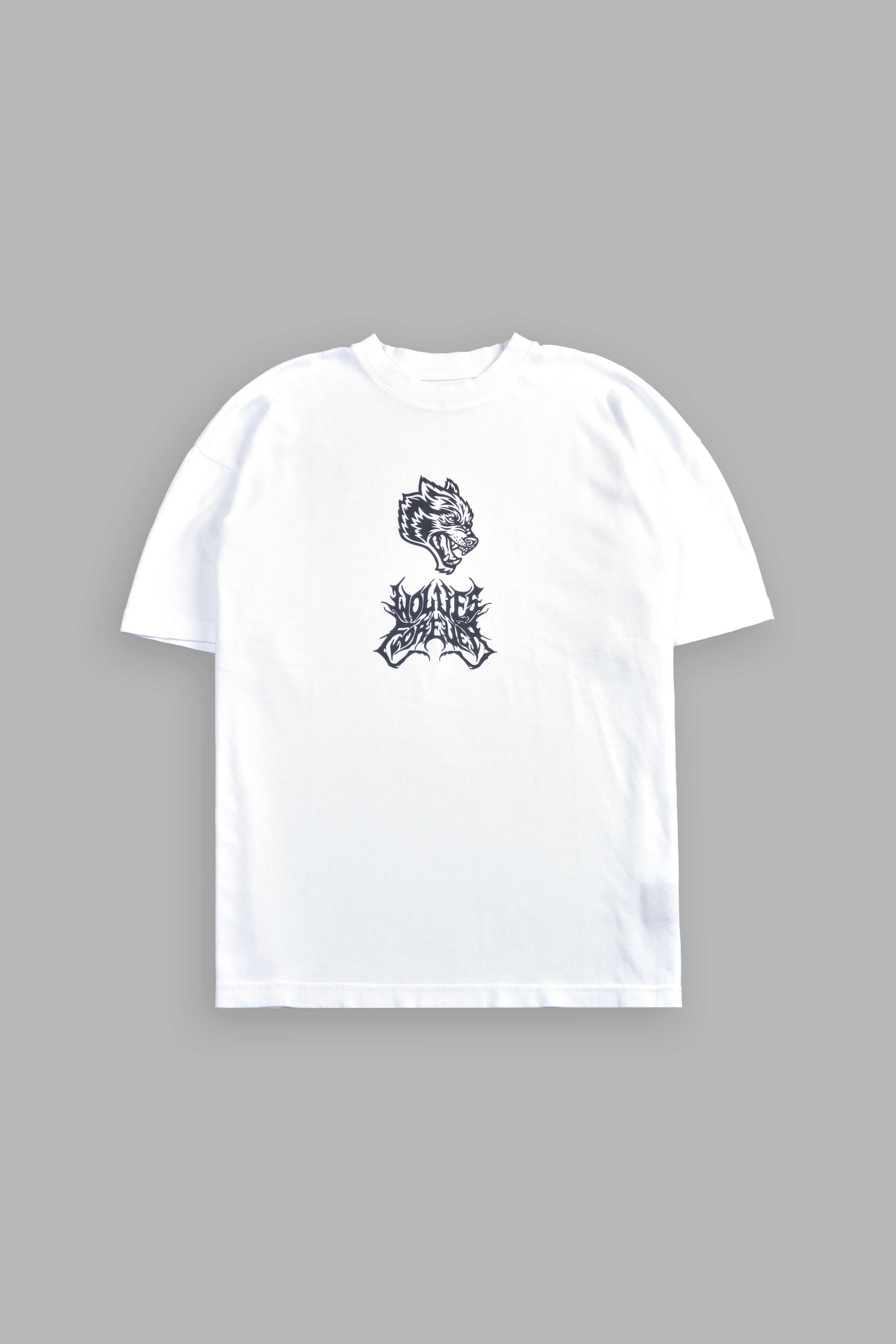 Metal Camo "Premium" Oversized Tee in White