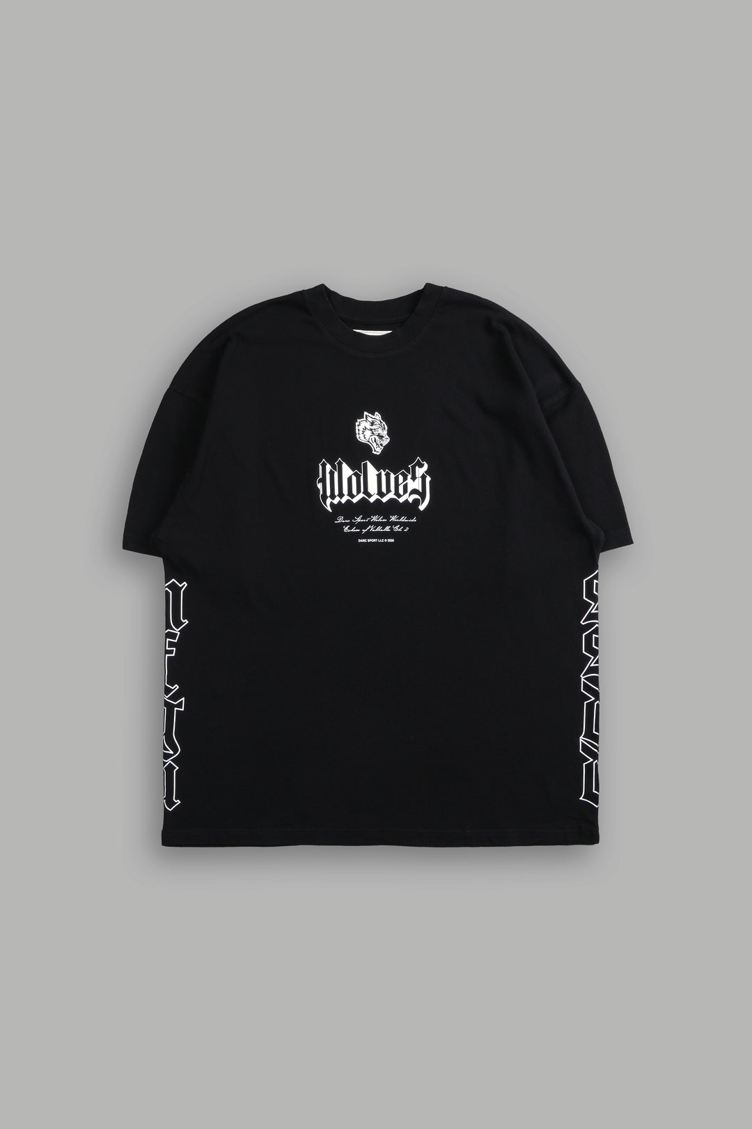 Darc Fenrir "Side By Side" Oversized Tee in Black