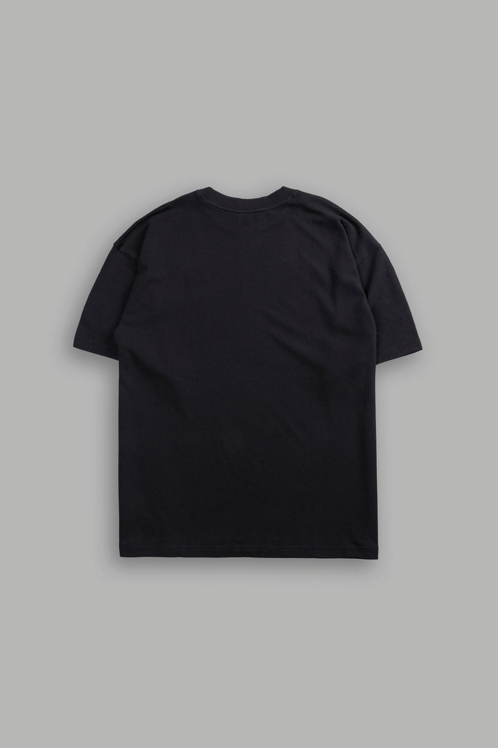 Forged "Premium" Oversized Tee in Black