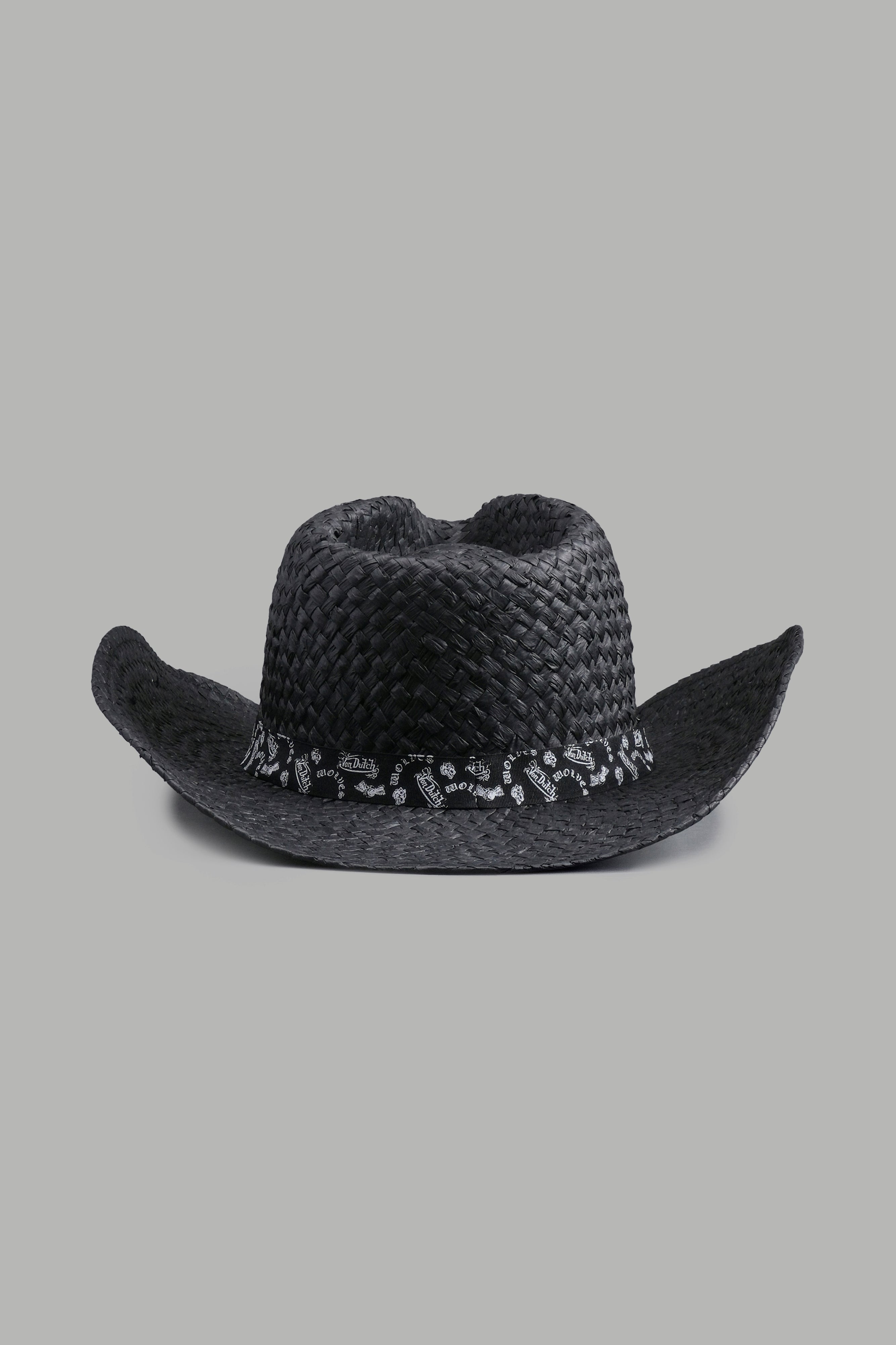 Wolves Von Dutch Cowboy Hat in Black