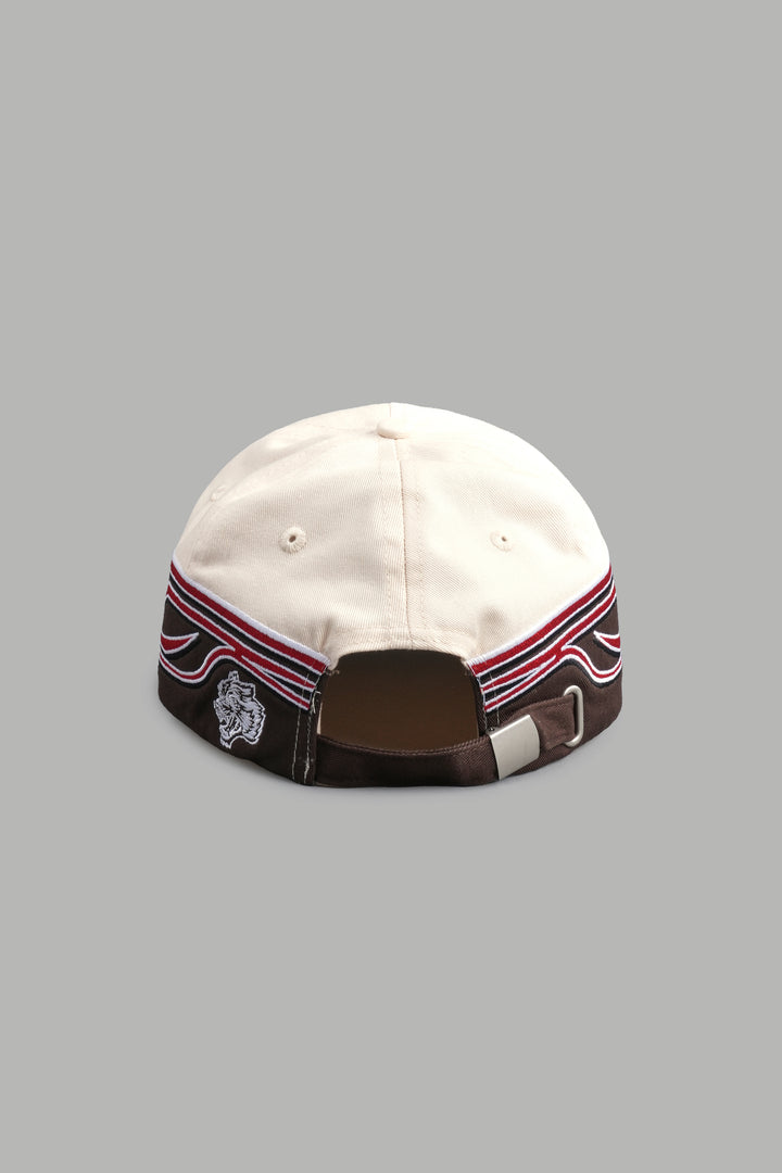 Real Recognize Real Dad Hat (V2) in Cream/Brown
