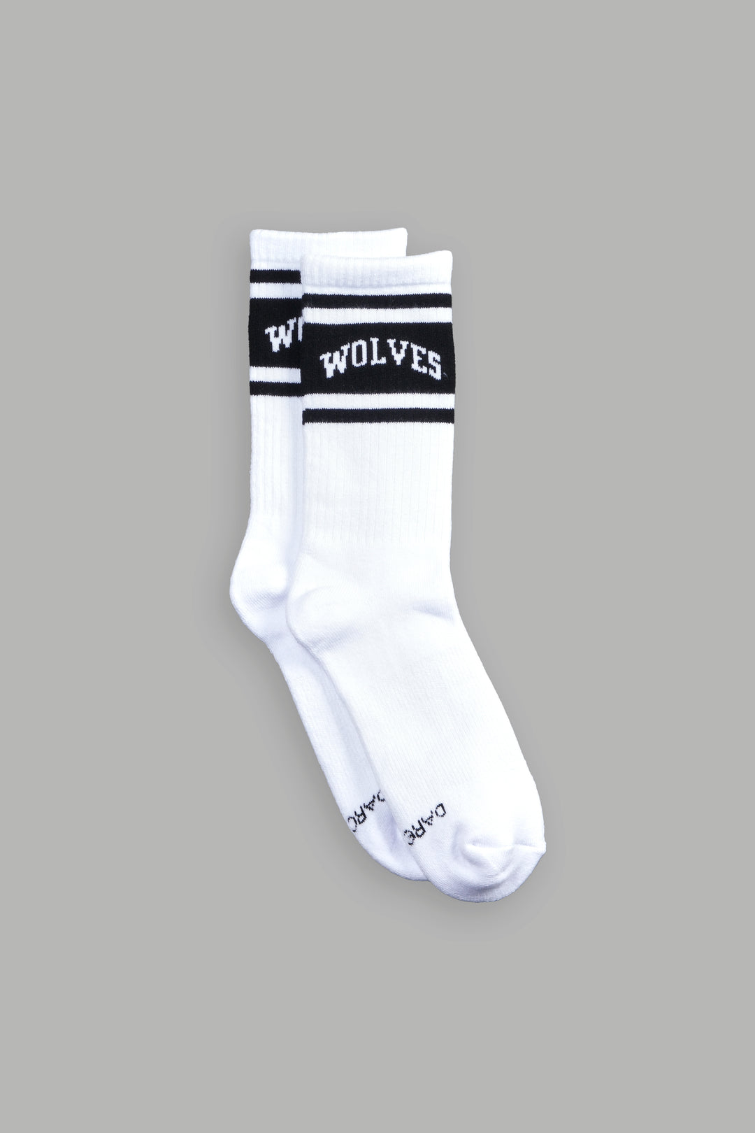 Loyalty Classic Socks in White/Black/Black