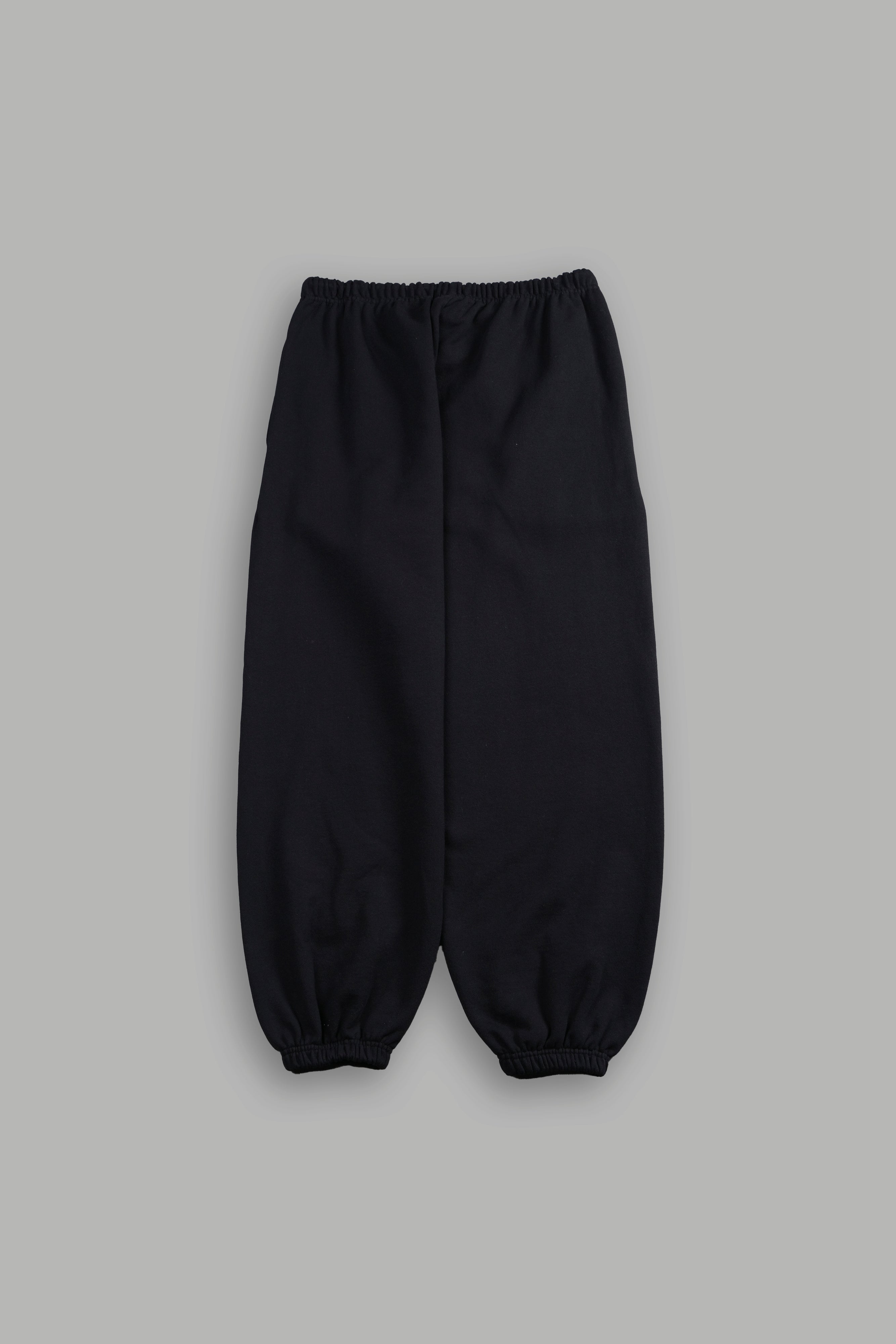 Dual Stud Lounger Sweat Pants in Black