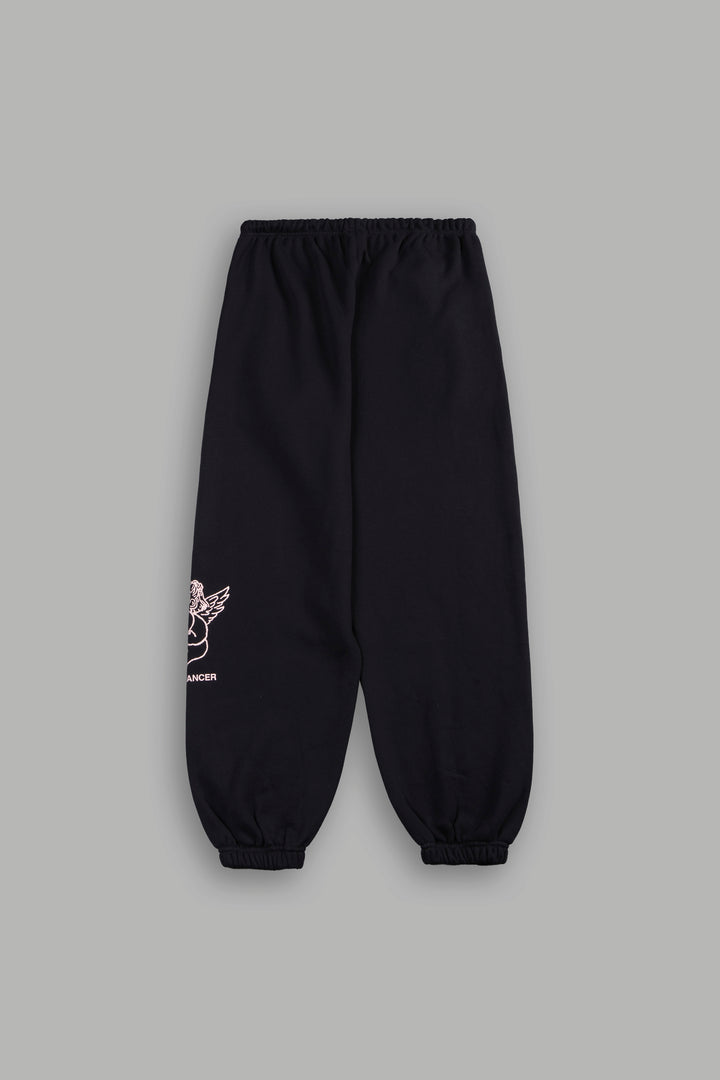 Cherub F Cancer Lightweight Lounger Sweat Pants In Black