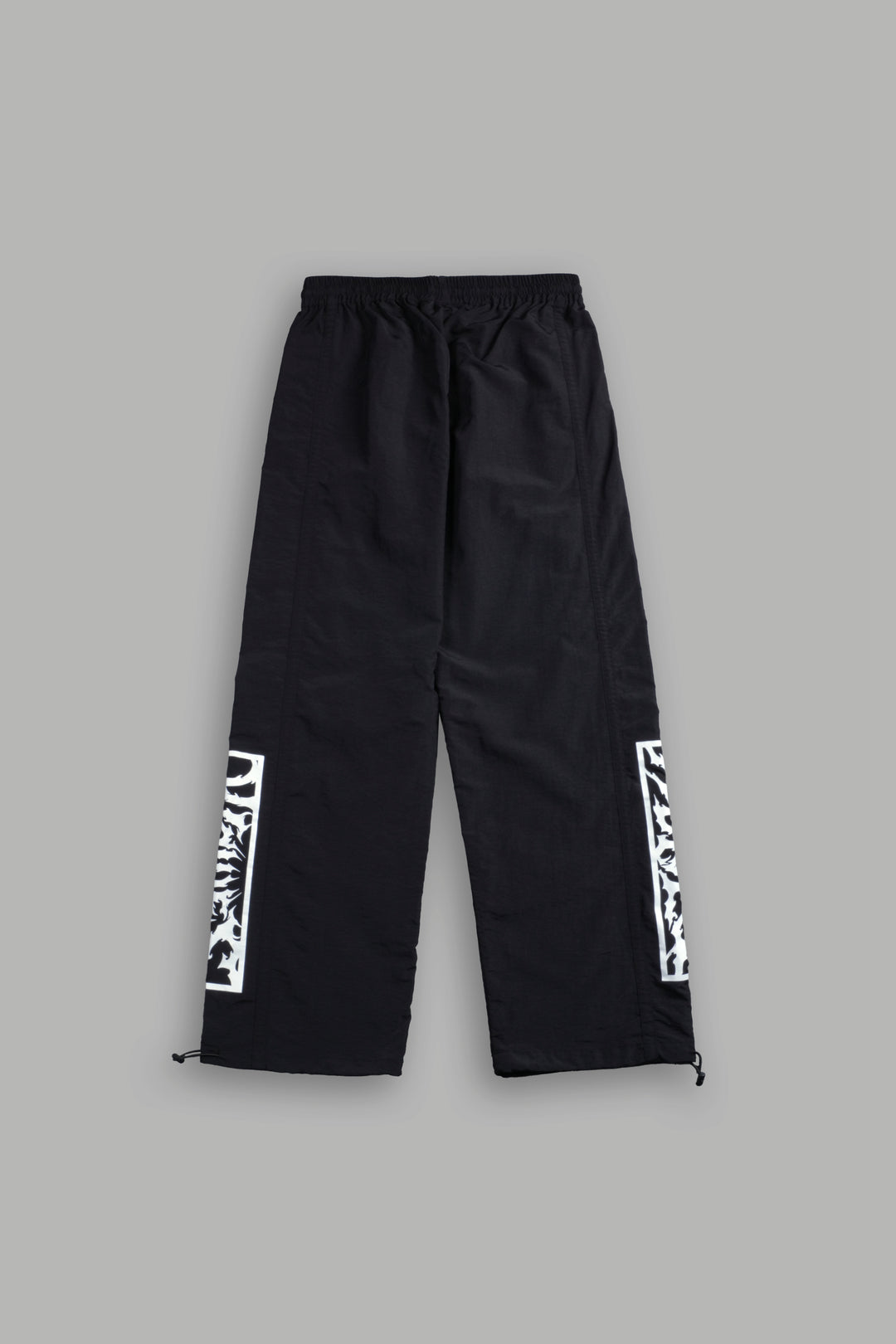 Midnight Wolves Remind Track Pants in Black/Black