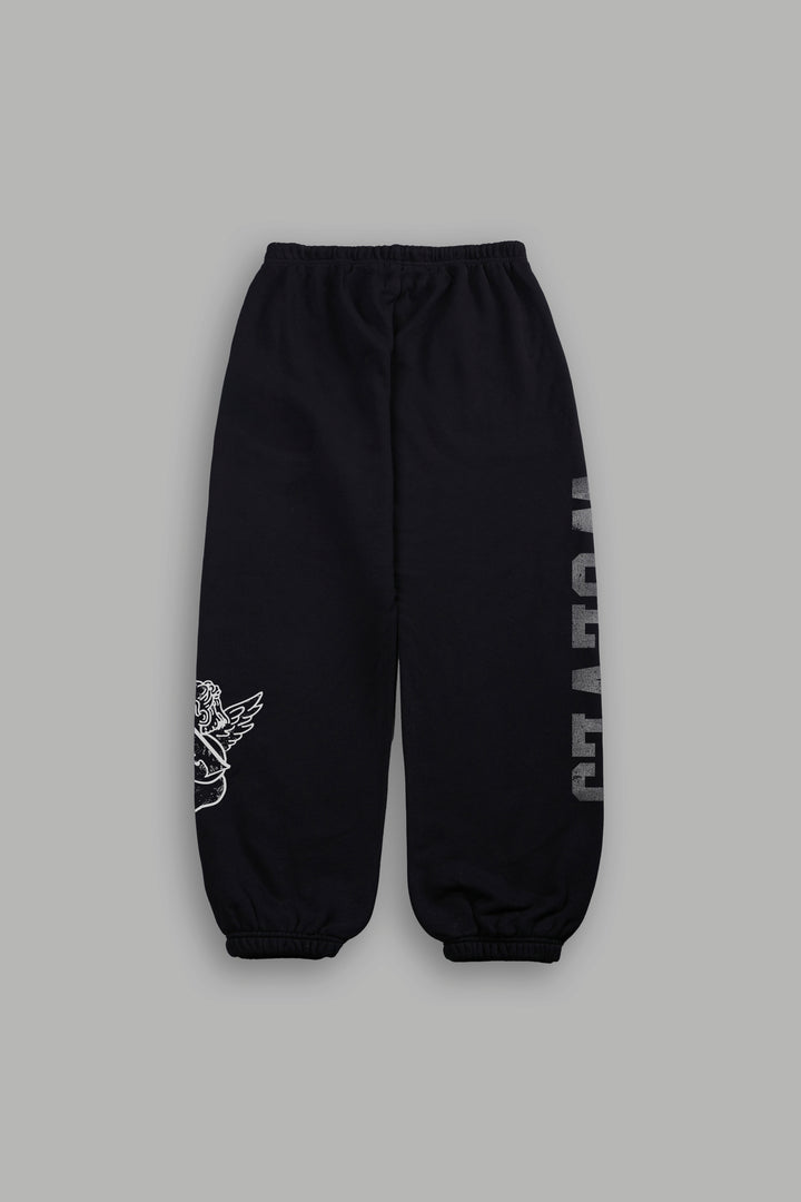Est Mmxv Lightweight Lounger Sweat Pants in Black