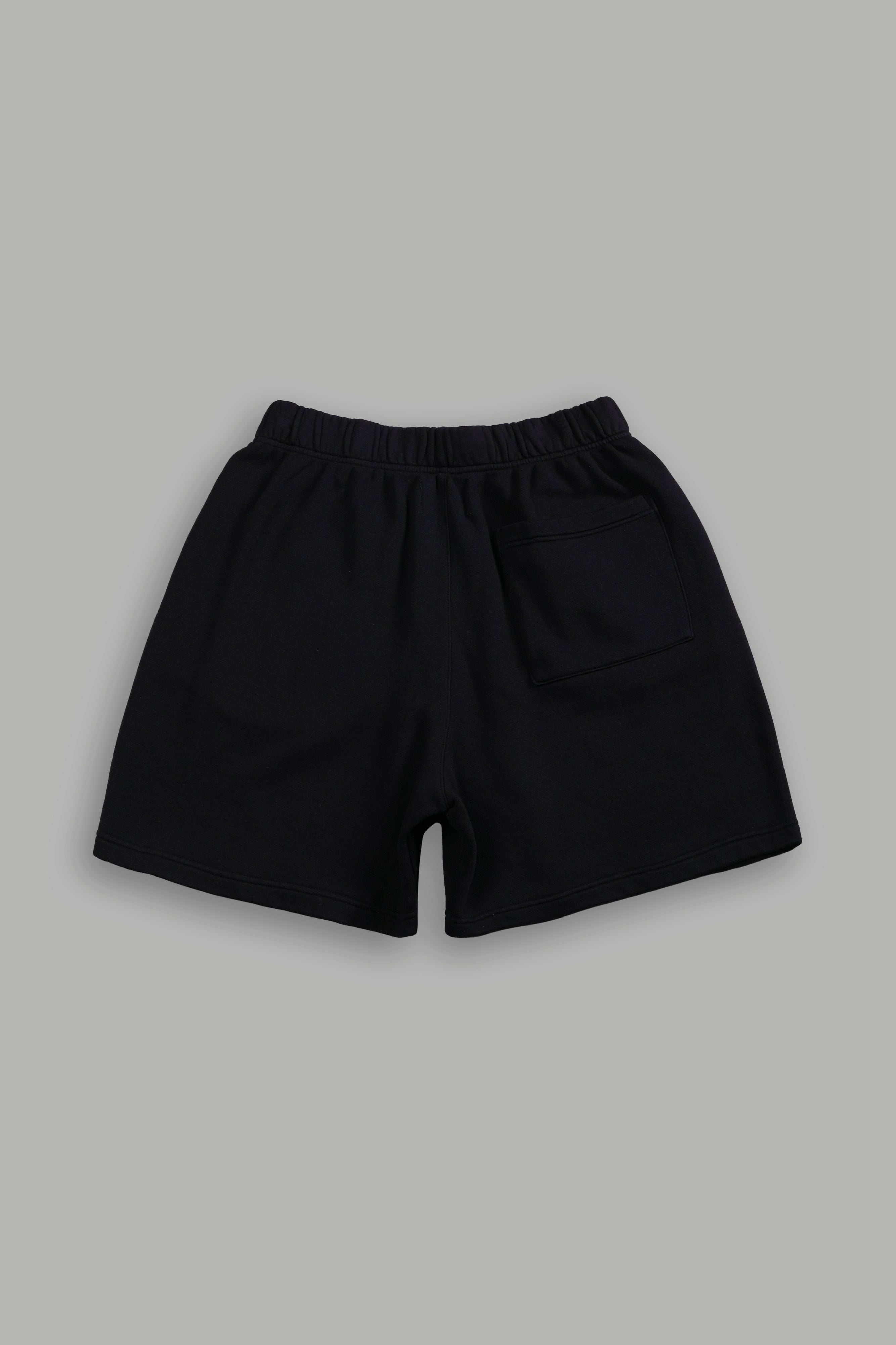 Box Patch Dual Post Lounge Sweat Shorts V2 in Black – DarcSport