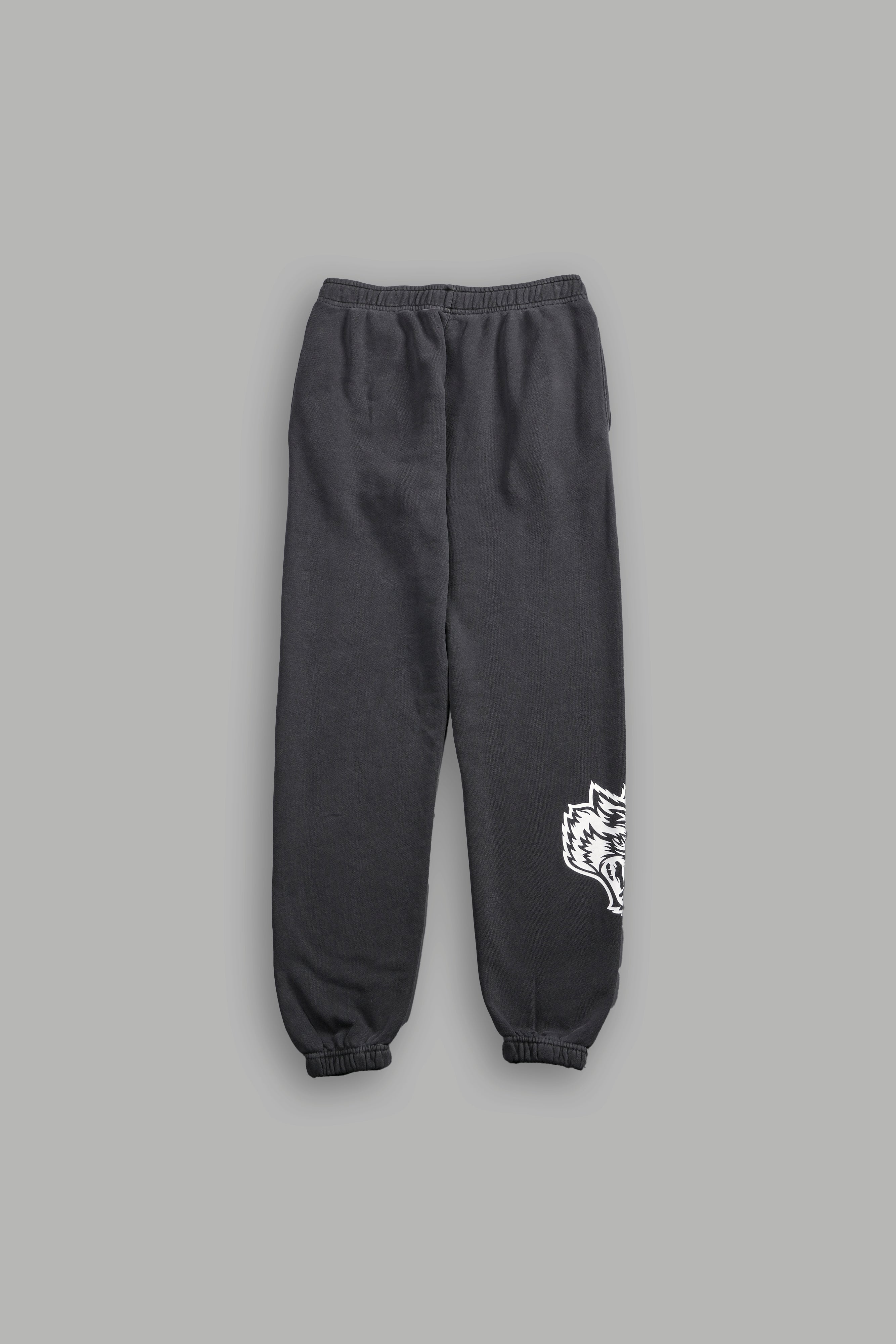 Big Wolf Pyramid She Post Lounge Sweats in Wolf Gray