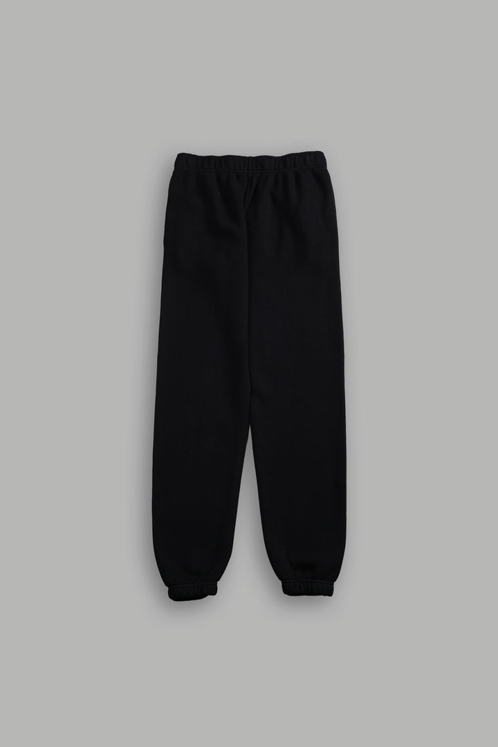 Wolves Forever She Post Lounge Sweats in Black