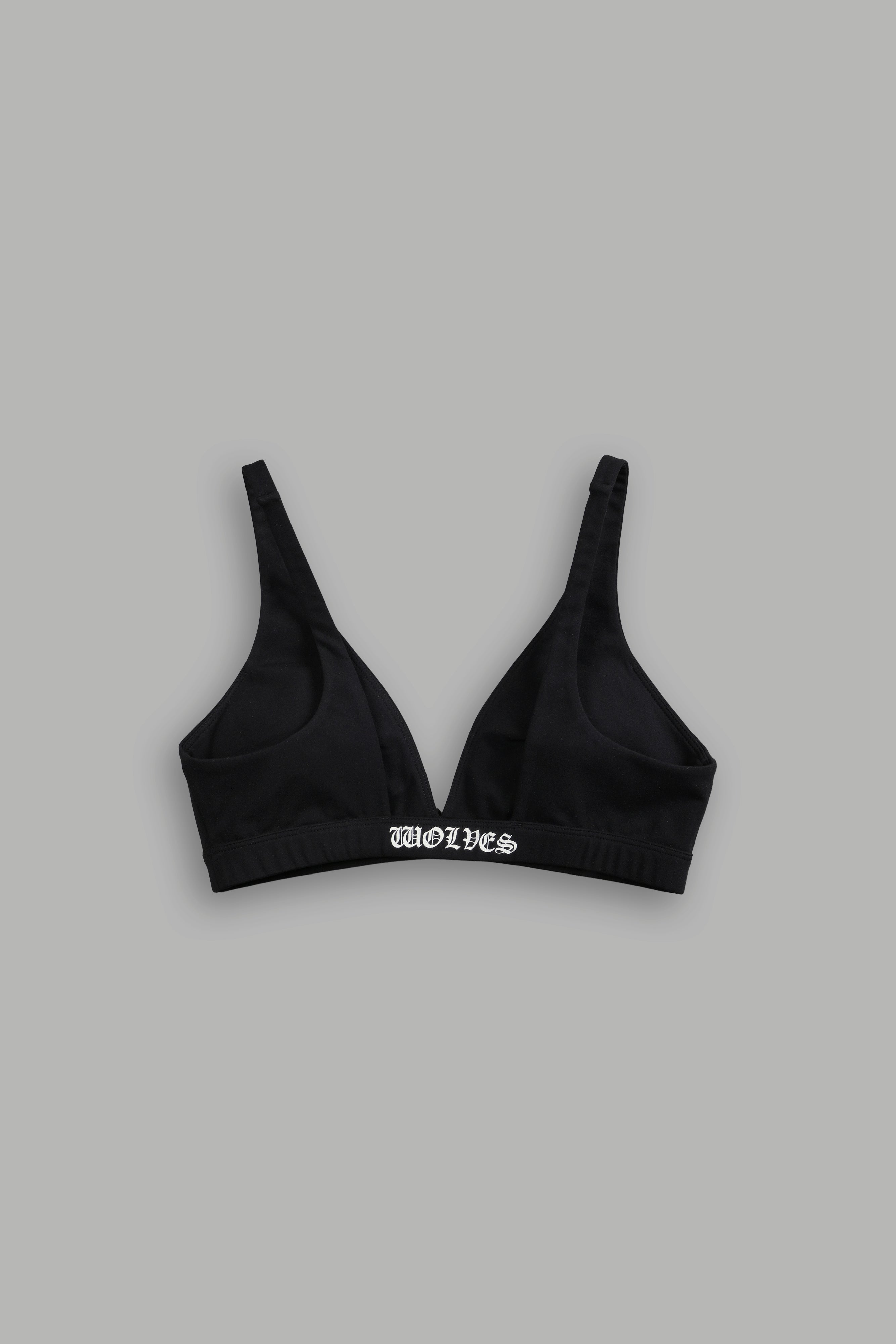Chopper V Sports Bra in Black