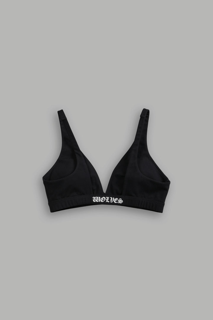 Chopper V Sports Bra in Black