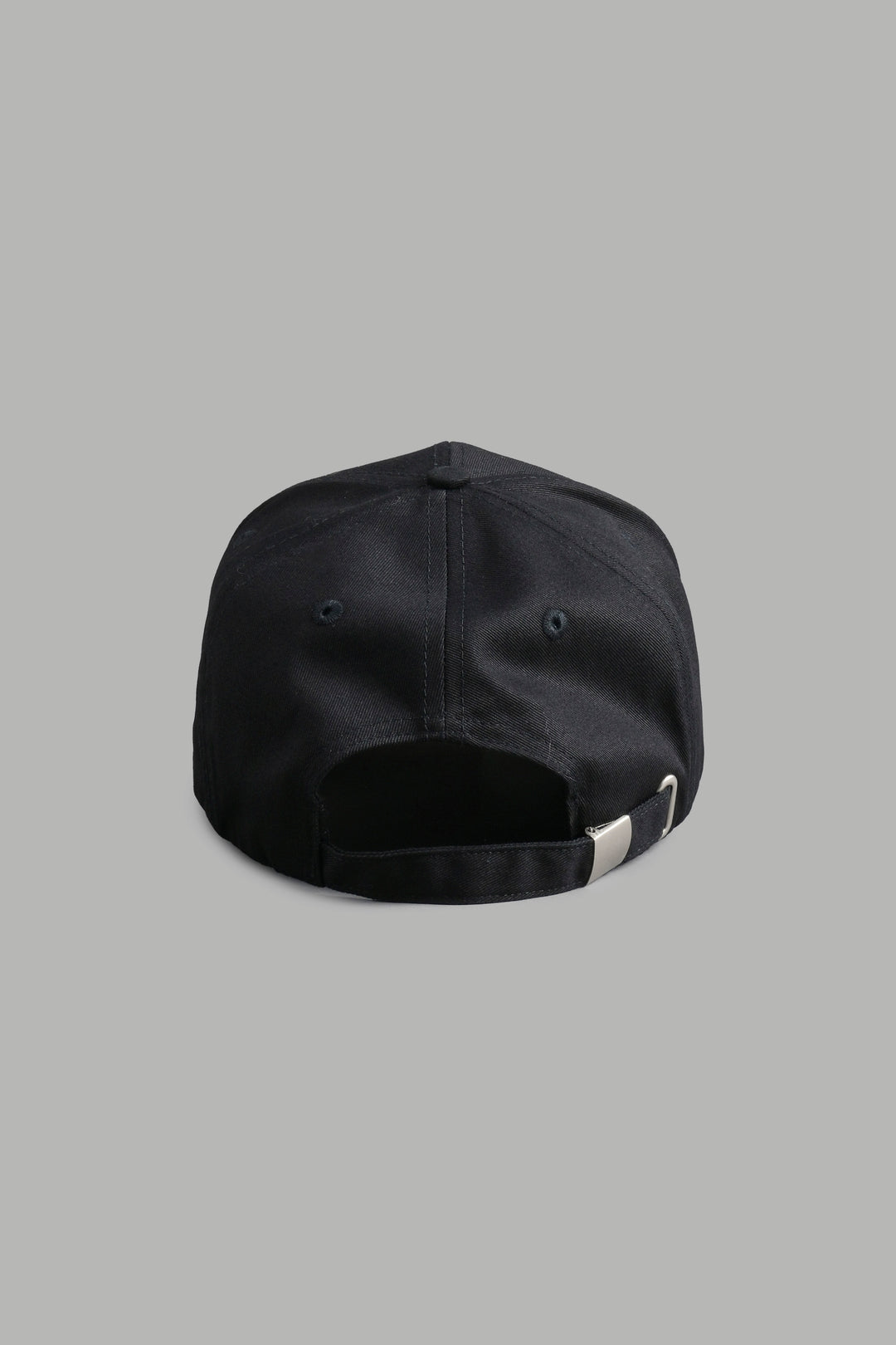 Wolves Script 5 Panel Hat in Black